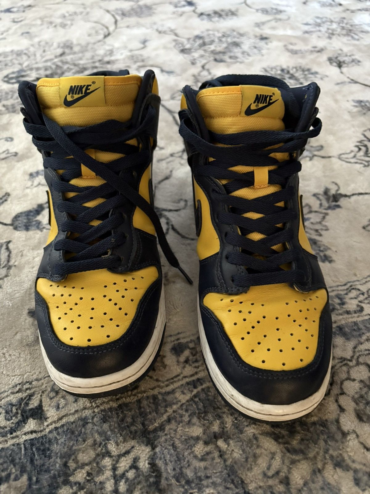 Nike Nike Dunk Hi Michigan Size US 8 / EU 41 - 1 Thumbnail