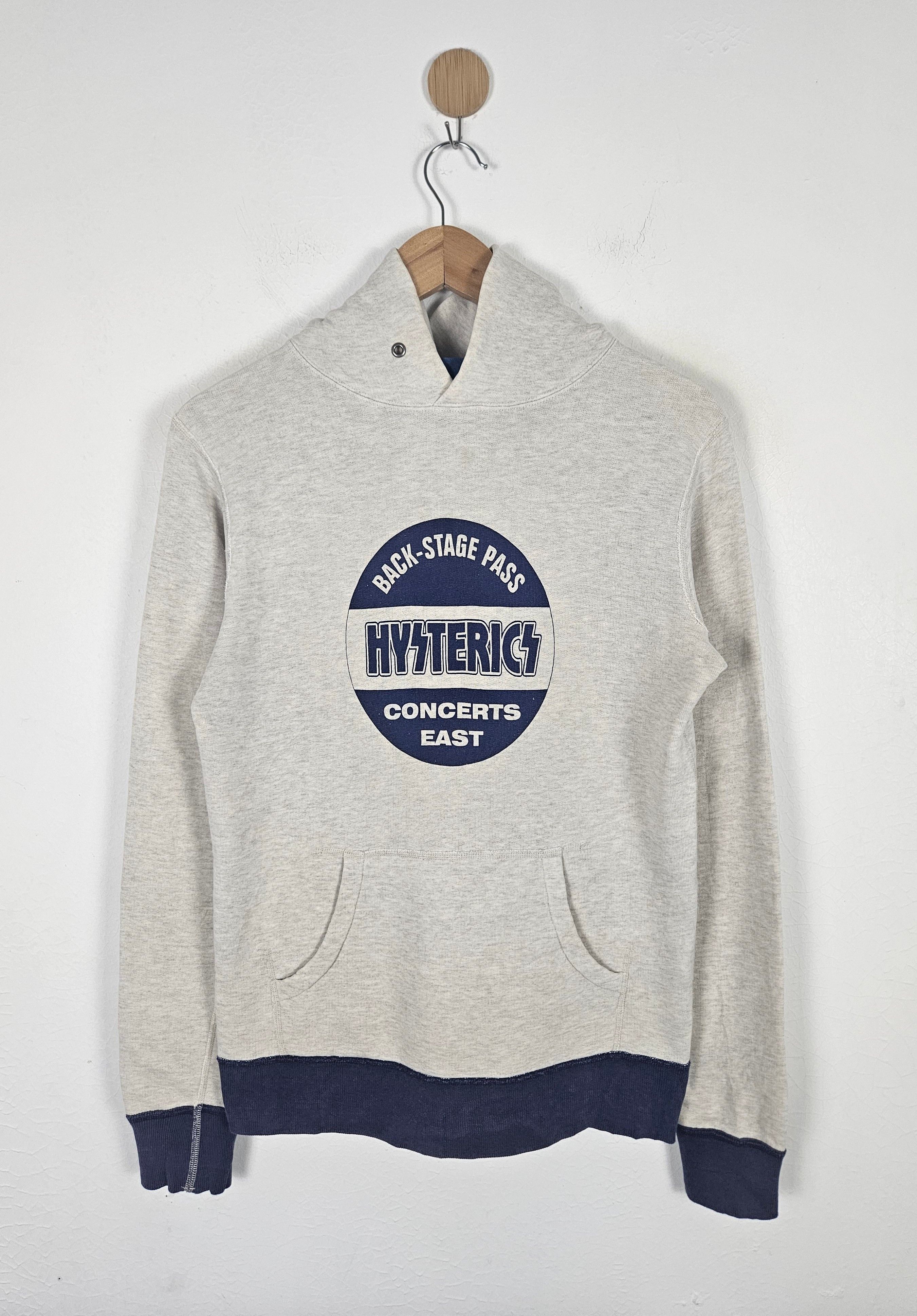 Hysteric Glamour Hysteric Glamour Backstage Pass Concert Hoodie Sweater Size US S / EU 44-46 / 1 - 1 Thumbnail
