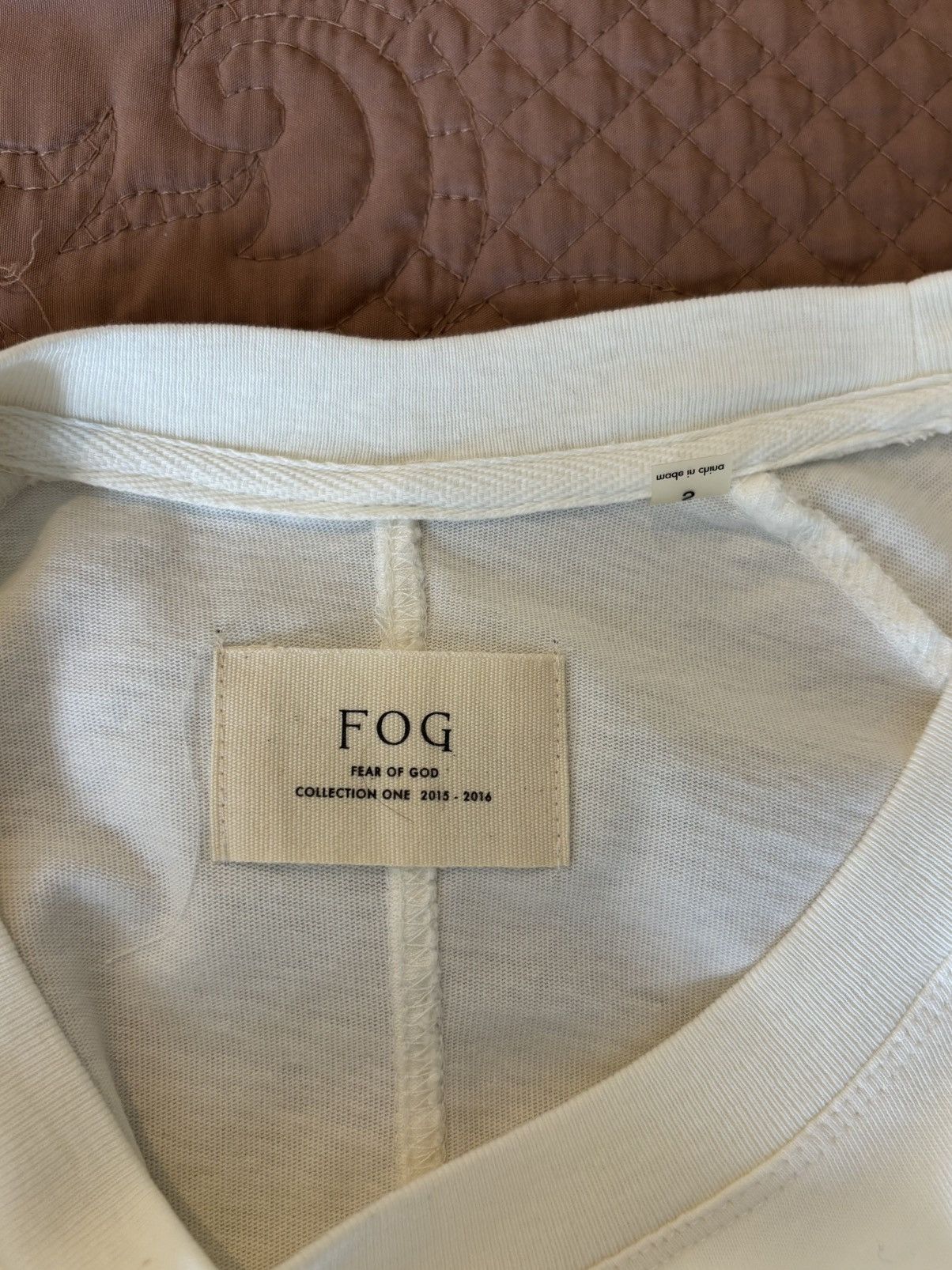 Fear of God F.O.G. x Pacsun long sleeve longline tee Size US S / EU 44-46 / 1 - 4 Thumbnail
