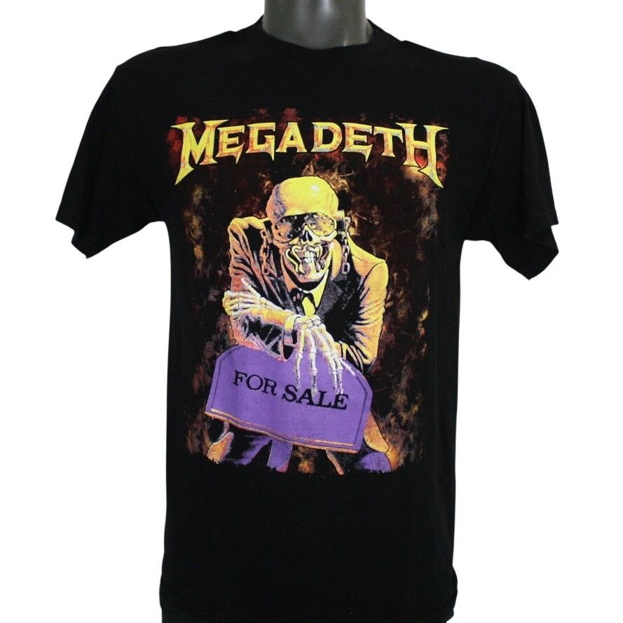 Band Tees Megadeth T Shirt Mens Medium Vic Rattlehead For Sale Size US M / EU 48-50 / 2 - 1 Thumbnail