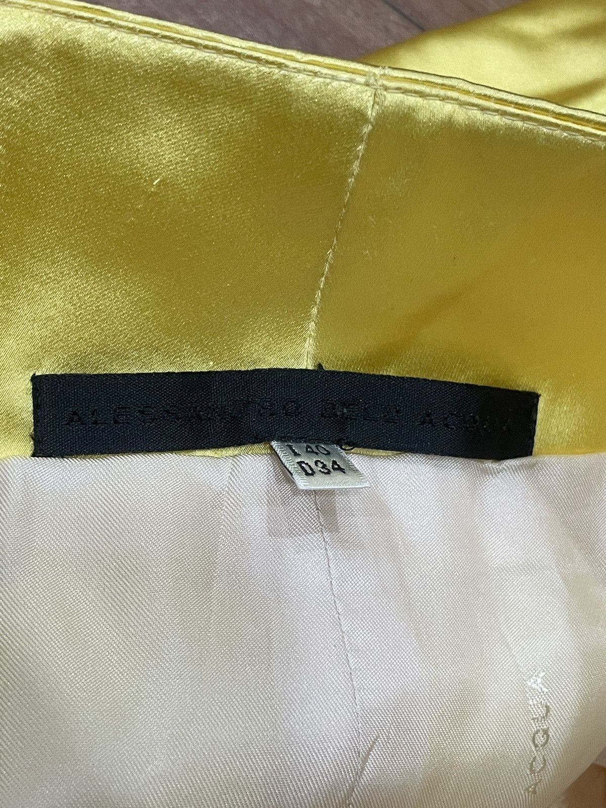 Alessandro Dell'acqua × N21 × Vintage Alessandro Dell Acqua Skirt Size 30" / US 8 / IT 44 - 3 Thumbnail