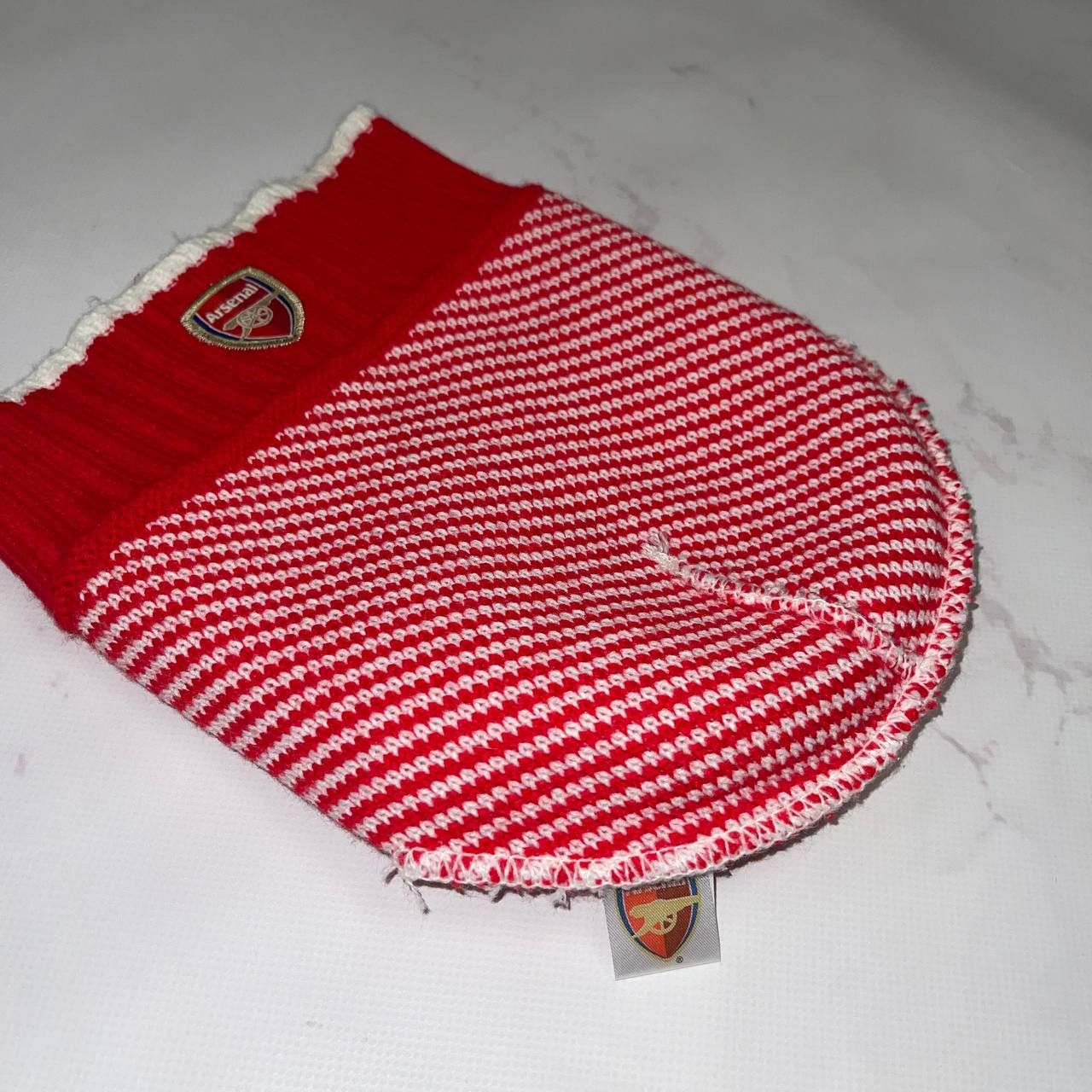 Vintage Arsenal Knit Acrylic Winter Hat Beanie Football Soccer Size ONE SIZE - 9 Thumbnail