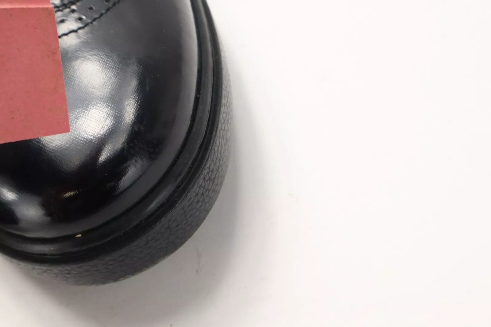 Giorgio Armani GIORGIO ARMANI Shoes Men's EU 43 Black Leather Almond Toe Size US 10 / EU 43 - 16 Thumbnail
