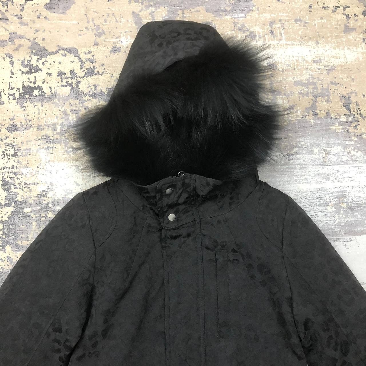 Japanese Brand Y123 JAPAN SISTEMATIC FUR LEOPARD PRINT COAT JACKETS Size L / US 10 / IT 46 - 4 Thumbnail