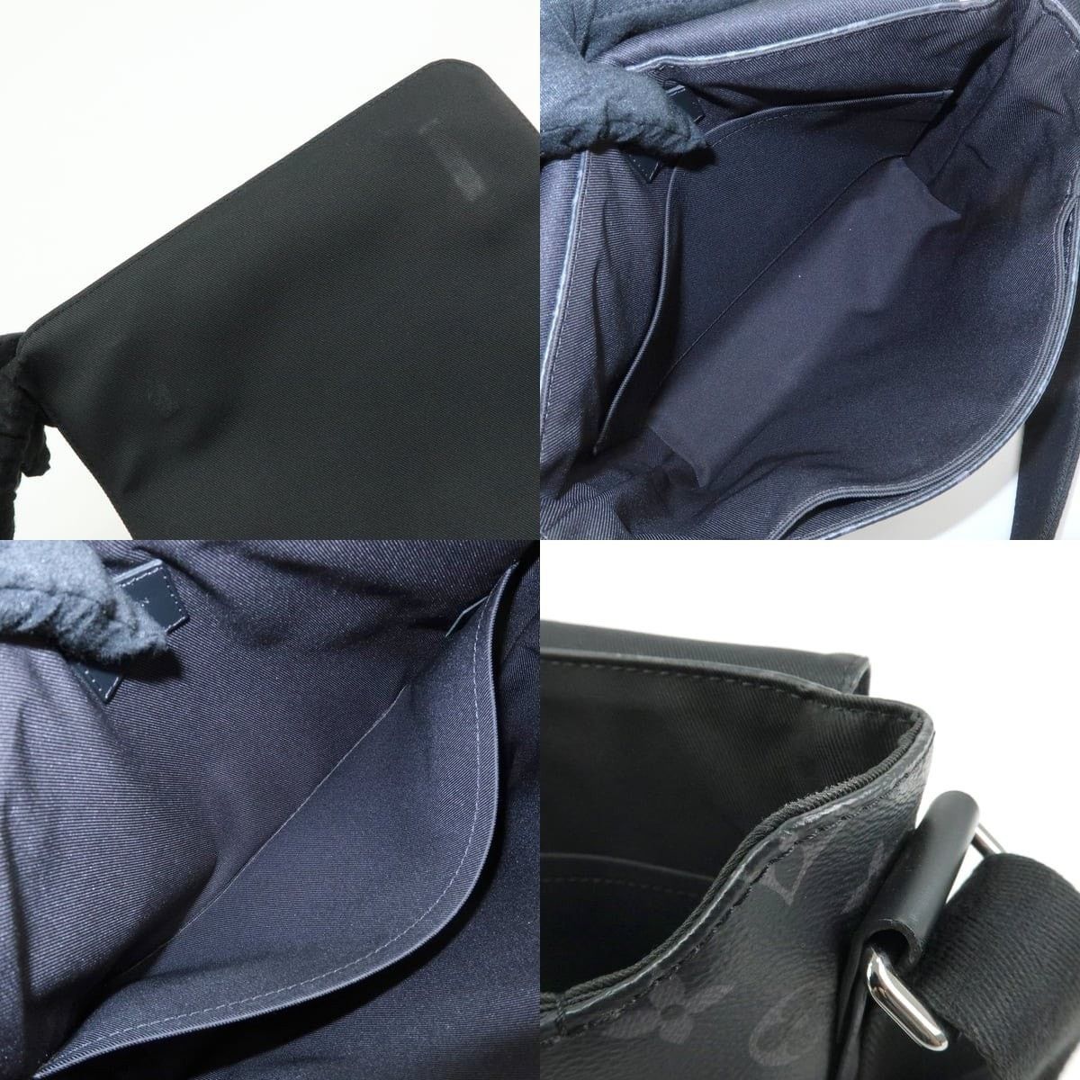 Louis Vuitton Louis Vuitton Monogram Eclipse Crossbody Bag in Black Size ONE SIZE - 7 Thumbnail