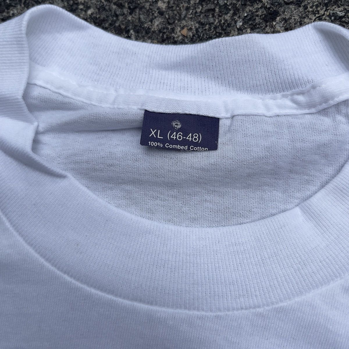 Vintage Vintage 90s Single Stitch White T Shirt Size US XL / EU 56 / 4 - 4 Thumbnail
