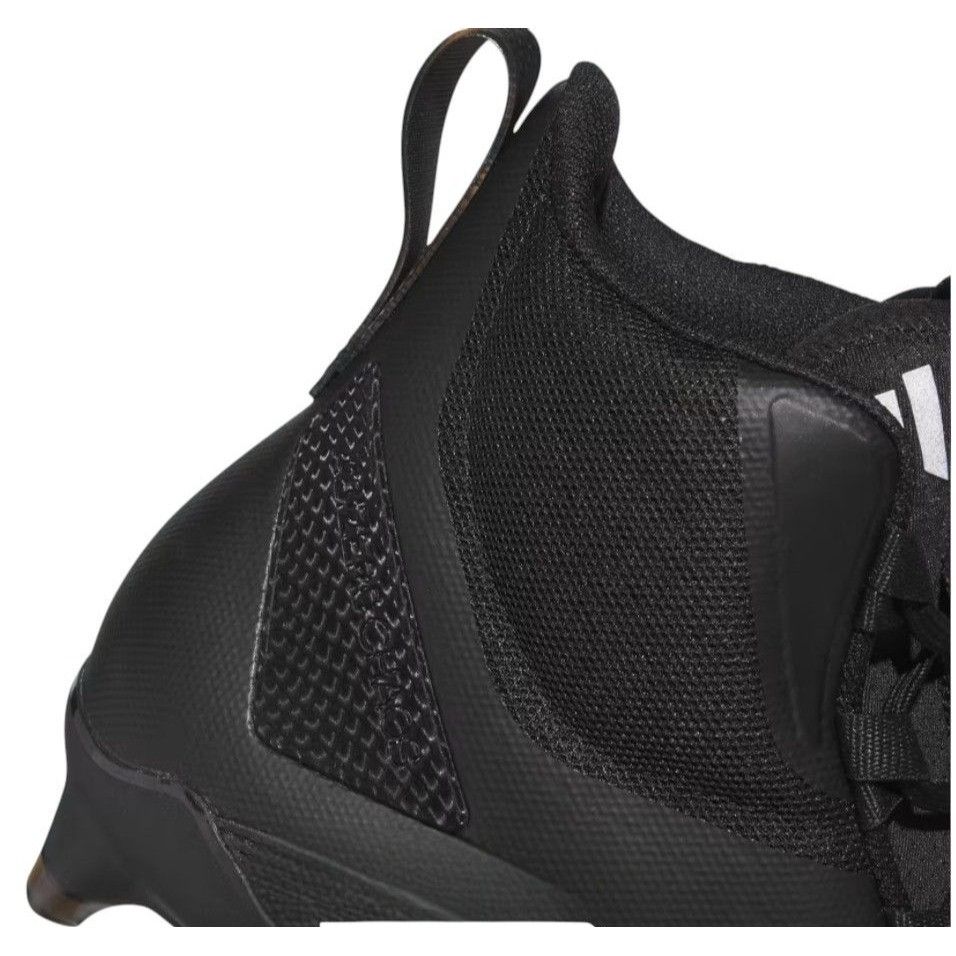 Adidas Adizero Chaos Football Linemen Cleats Core Black/White Shoes Size US 12 / EU 45 - 10 Thumbnail