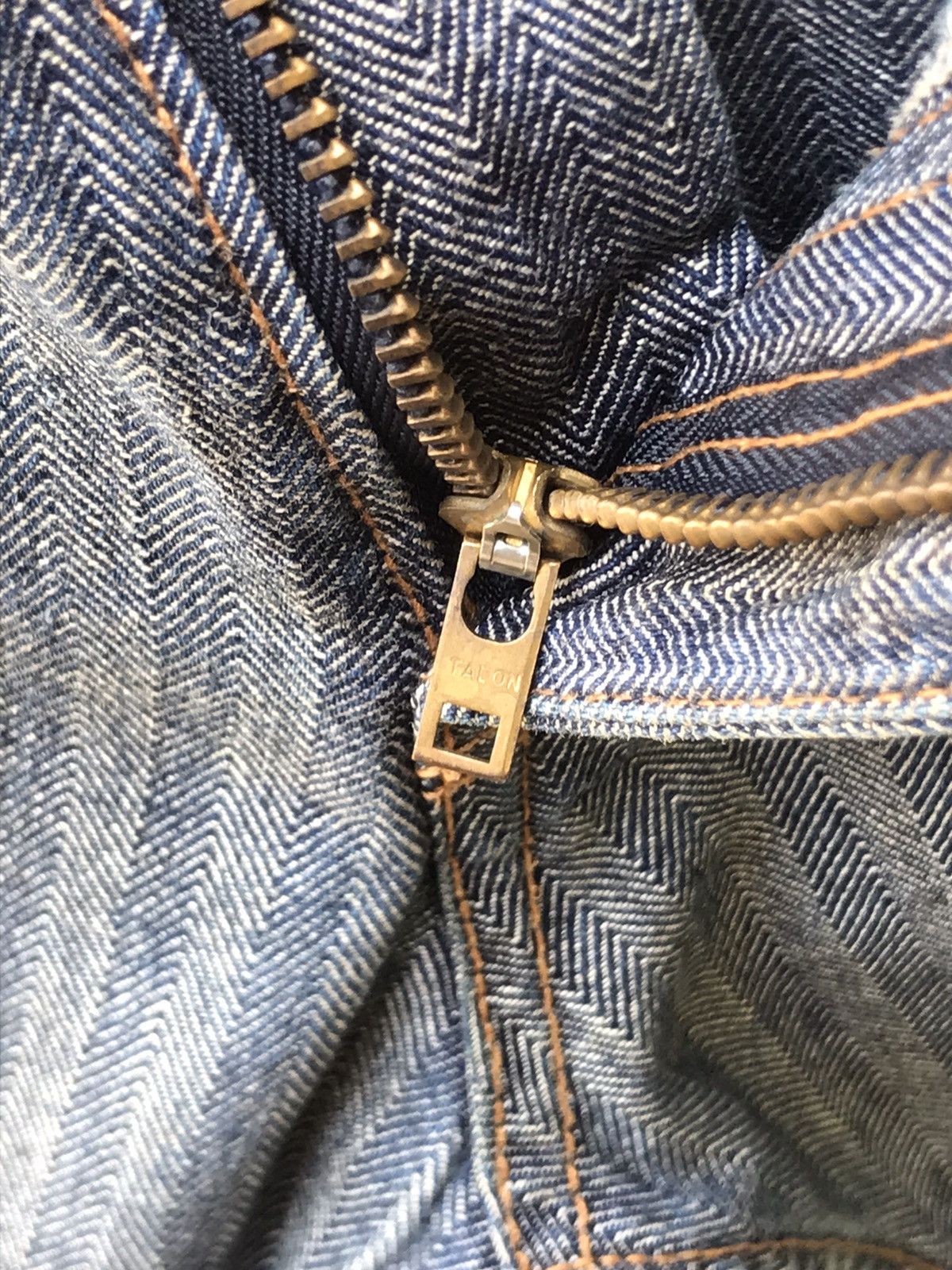 Hysteric Glamour ⚡️Hysteric Glamour Kinky Carpanter Herringbone Baggy- W32 Size US 32 / EU 48 - 8 Thumbnail
