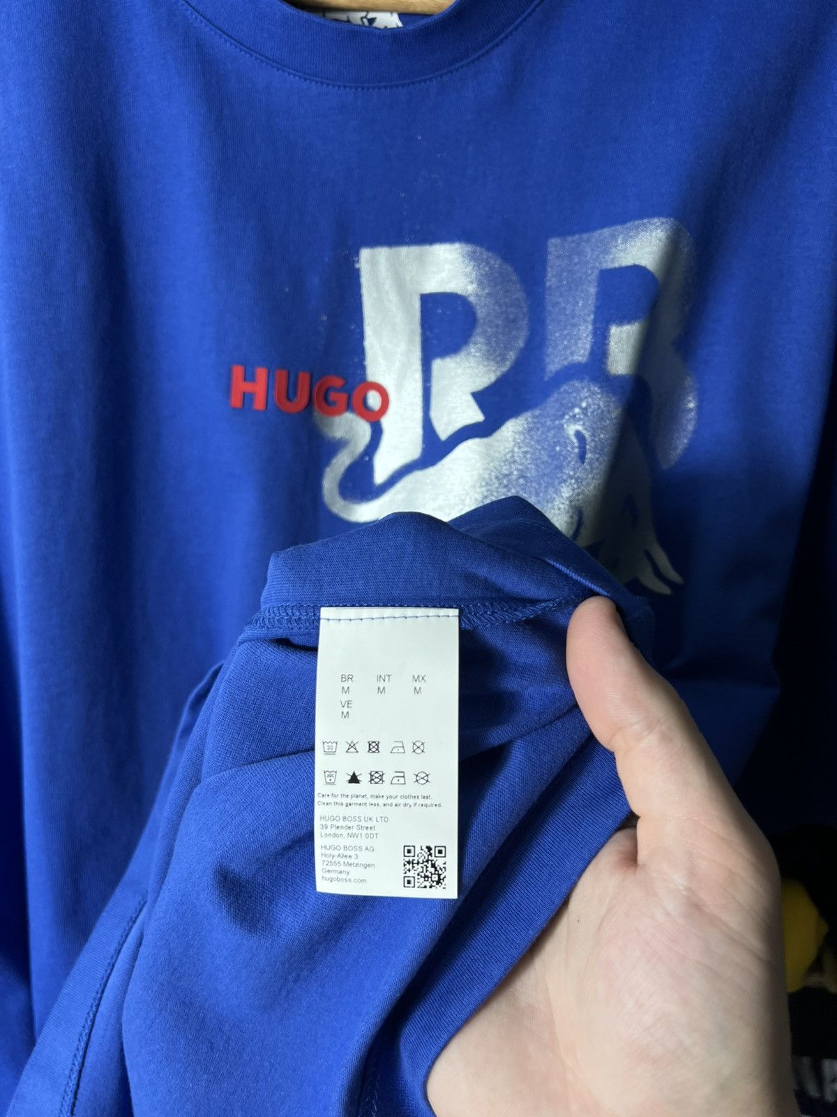 Hugo HUGO Red Bull Racing F1 Oversized T-Shirt Visa Cash App Size US M / EU 48-50 / 2 - 12 Thumbnail
