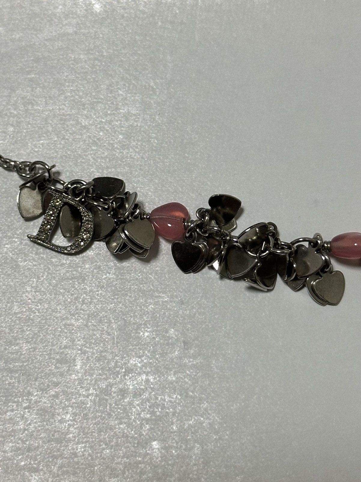 Dior CHRISTIAN DIOR Vintage Heart Sequin Necklace Size ONE SIZE - 3 Thumbnail
