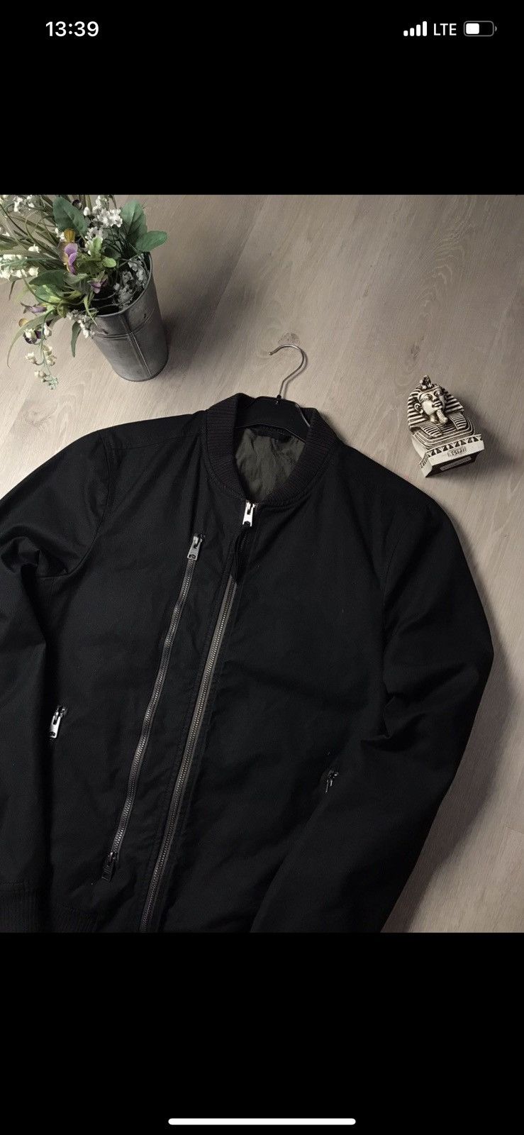 Allsaints Allsaints Hamilton Bomber Jacket MJ021314 Size US M / EU 48-50 / 2 - 2 Thumbnail
