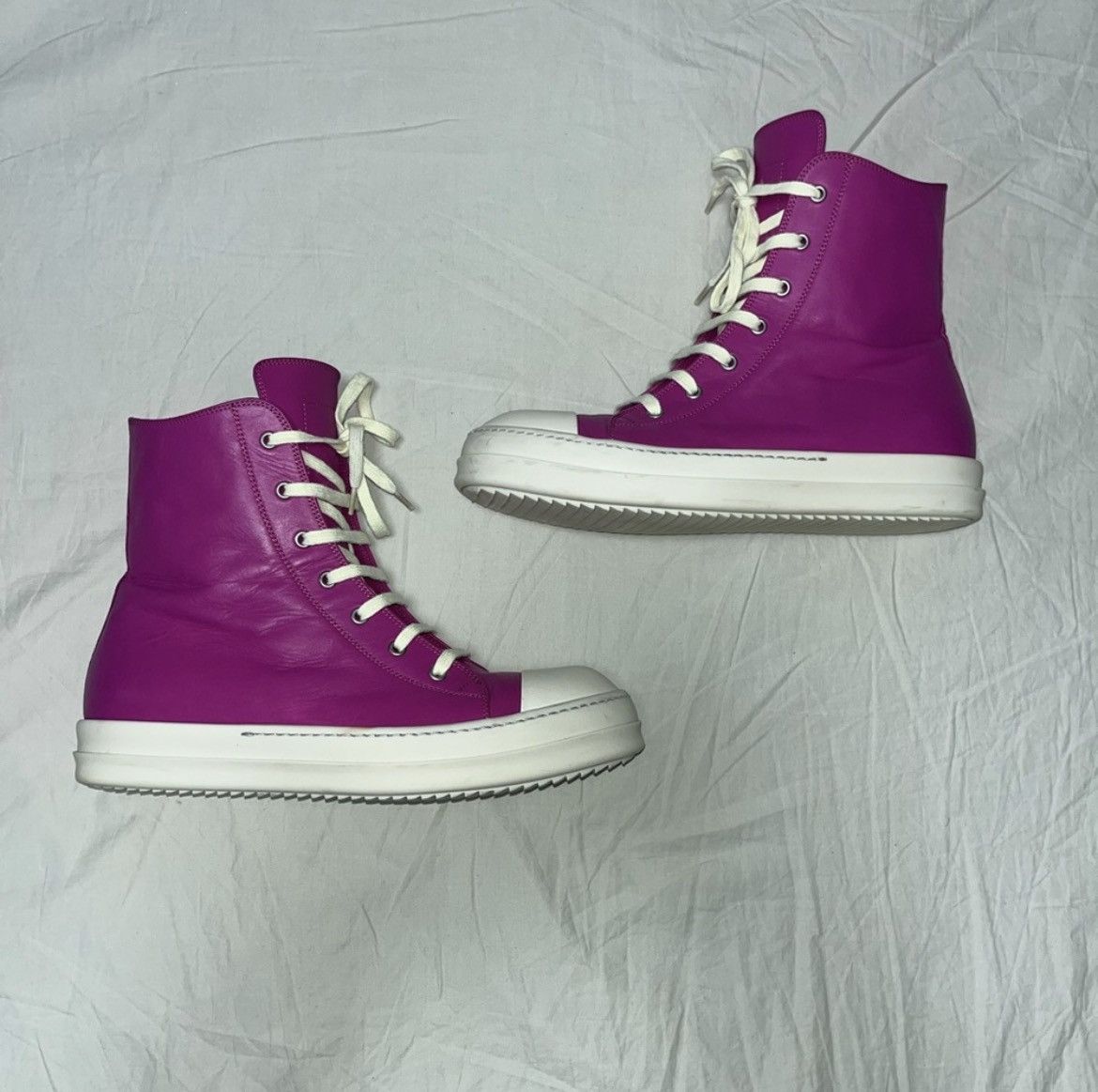 Rick Owens Rick Owens SS23 EDFU Ramones “Hot Pink” Size US 10 / EU 43 - 4 Thumbnail