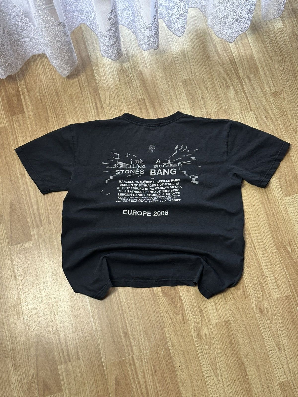 Band Tees 🔥 2006 Rolling Stones A Bigger Bang Tour Vintage Tee Shirt Size US L / EU 52-54 / 3 - 5 Thumbnail