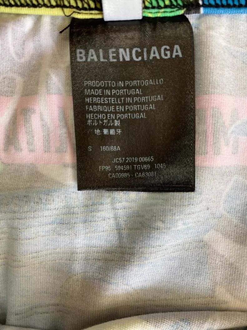 Balenciaga Balenciaga size s Colored graffiti pants 2501-Nextarrow Size US 28 / EU 44 - 6 Thumbnail