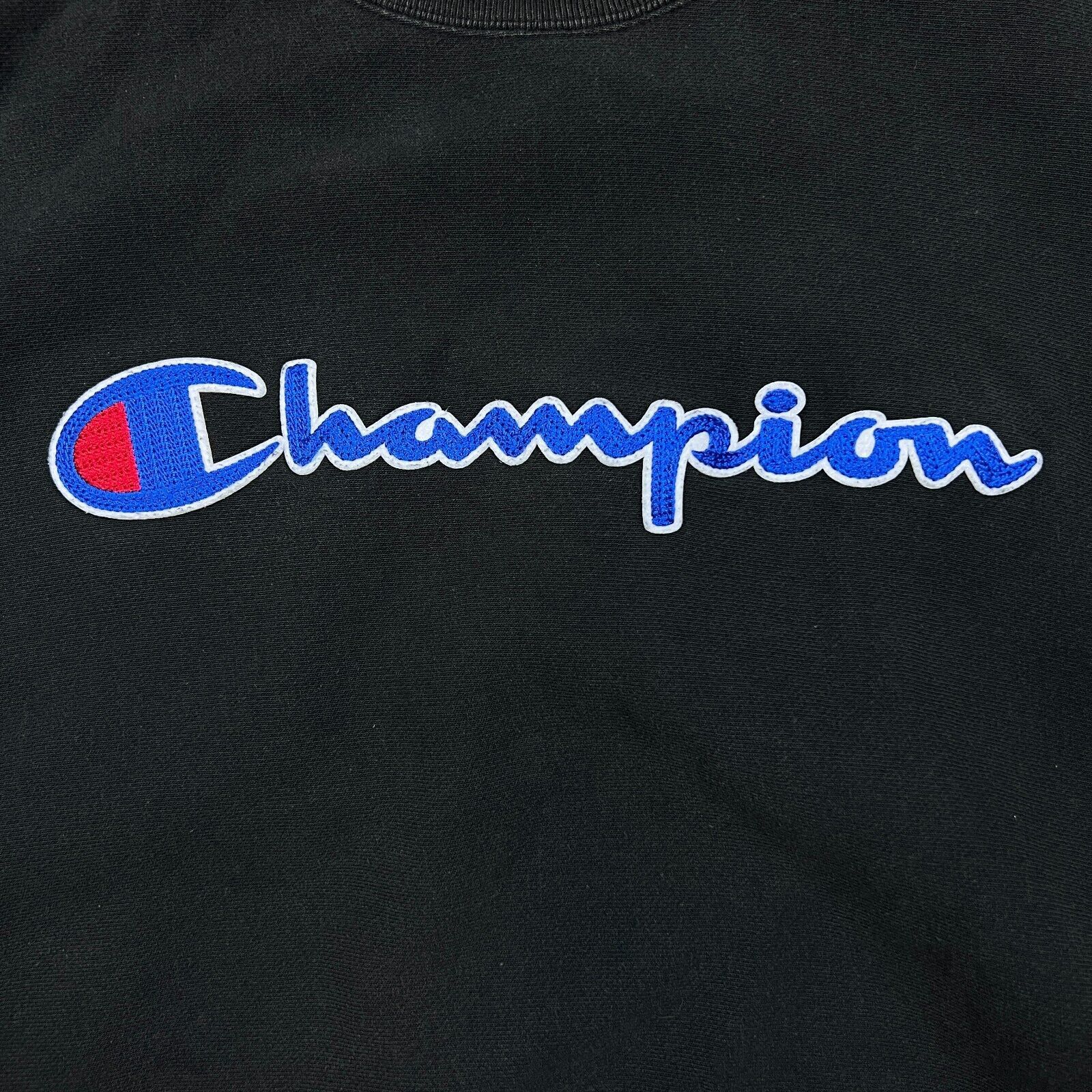 Champion × Vintage Champion Sweatshirt XL Reverse Weave Script Faded Crewneck Size US XL / EU 56 / 4 - 2 Thumbnail