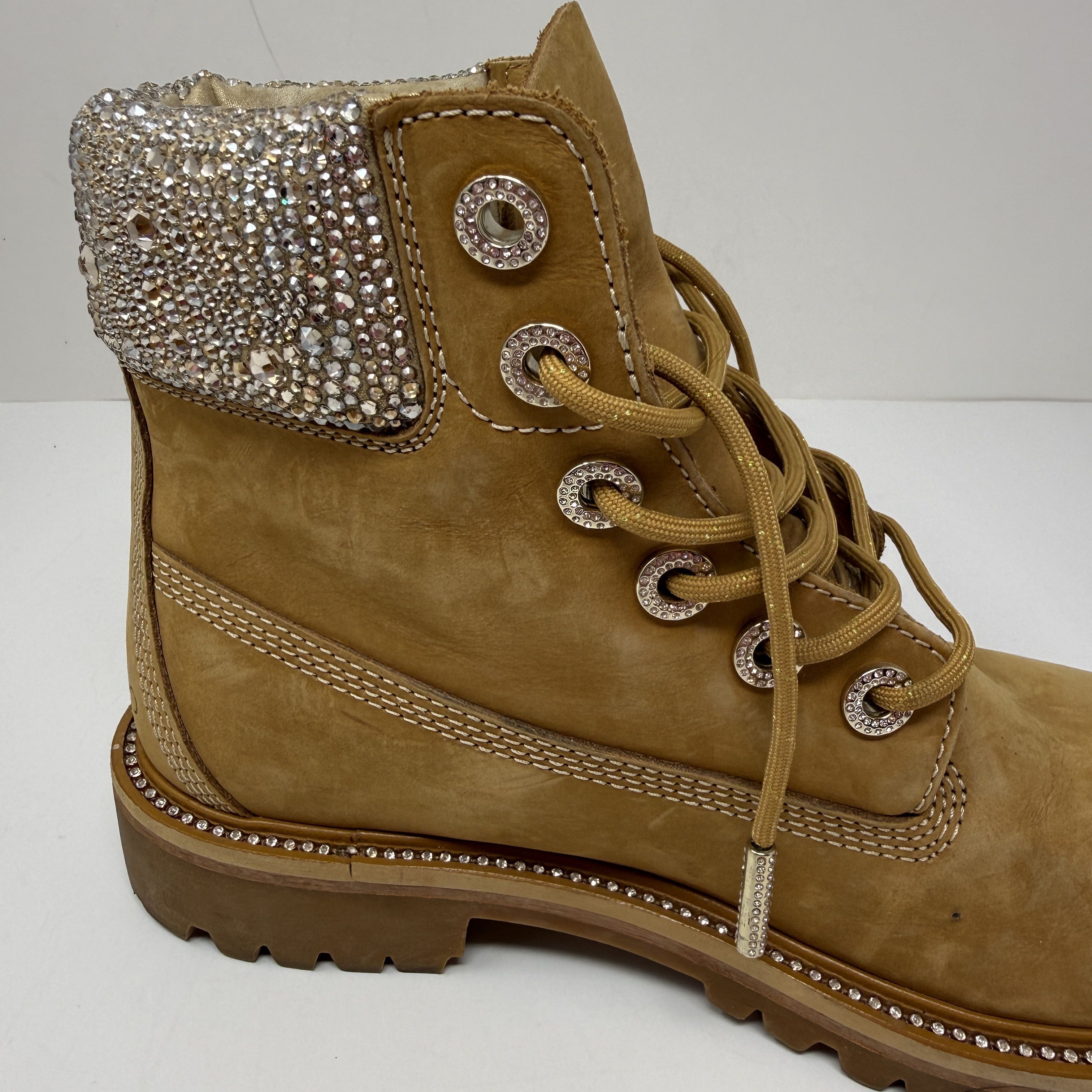 Jimmy Choo Jimmy Choo x Timberland Swarovski Crystal Size US 9 / IT 39 - 5 Thumbnail