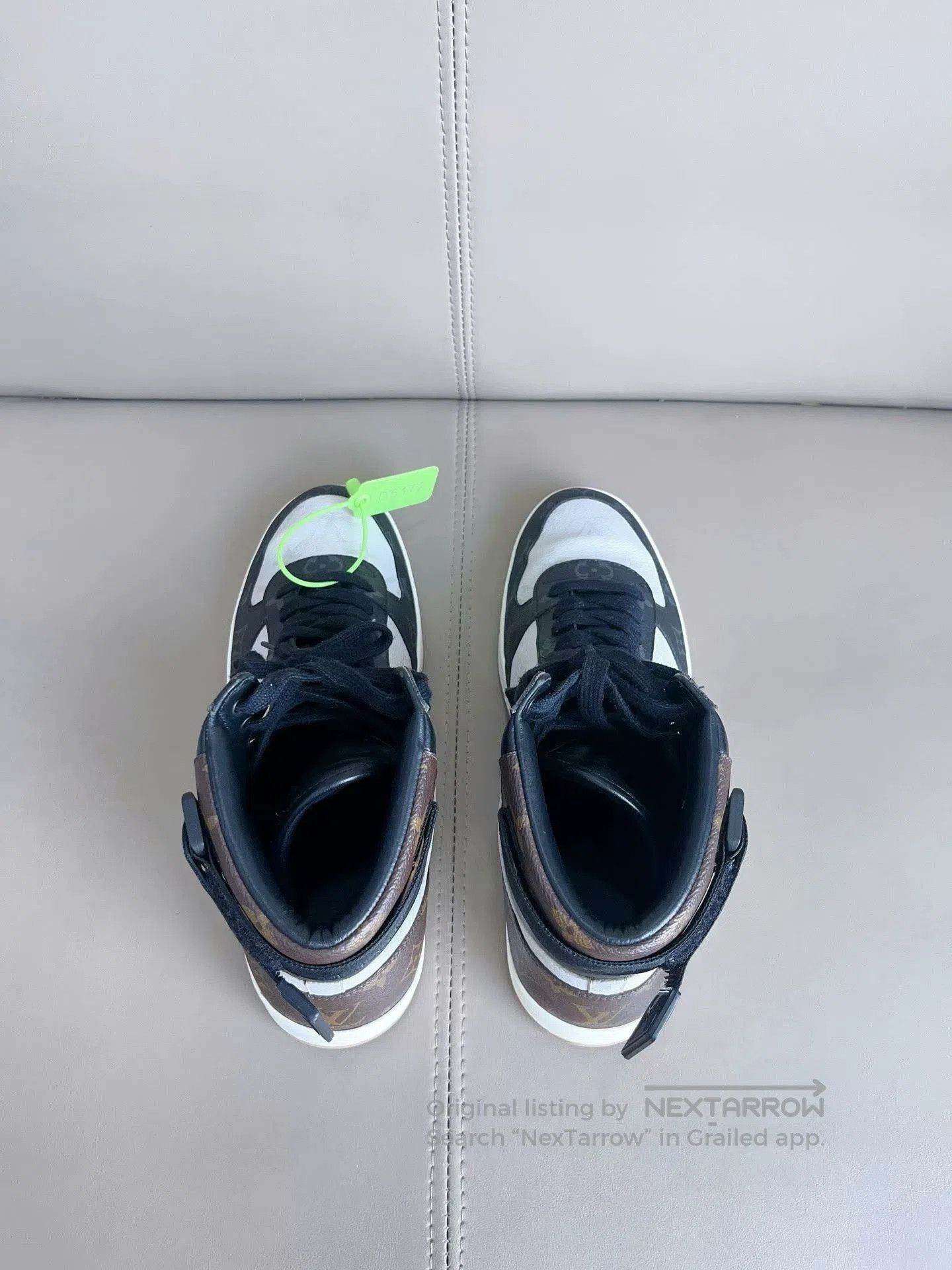 Louis Vuitton louis vuitton lv rivoli high-top sneakers. Size US 10 / EU 43 - 4 Thumbnail