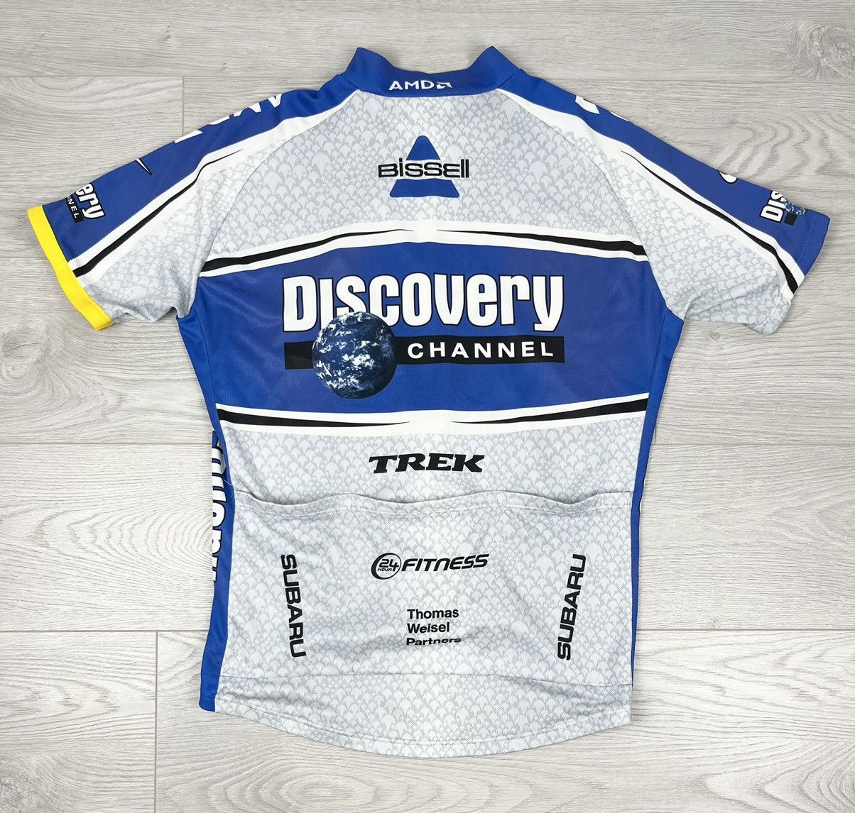 Bicycle Nike Discovery Channel Vintage Bicycle T Shirt Size US M / EU 48-50 / 2 - 2 Thumbnail