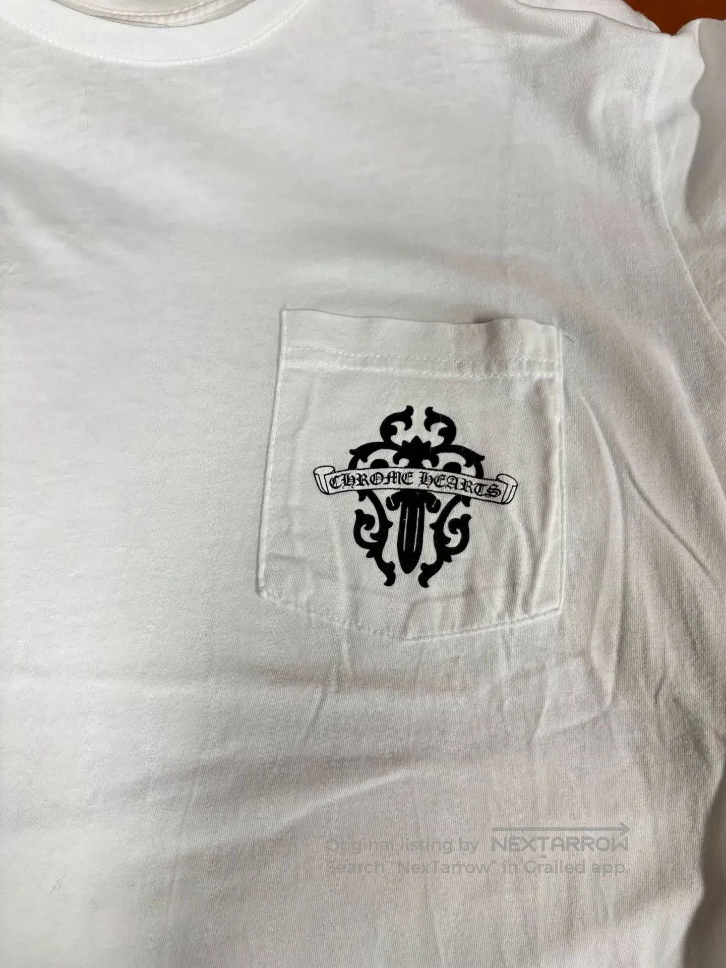 Chrome Hearts Chrome Hearts White Sword Sanskrit Scroll T-shirt. Size US M / EU 48-50 / 2 - 5 Thumbnail