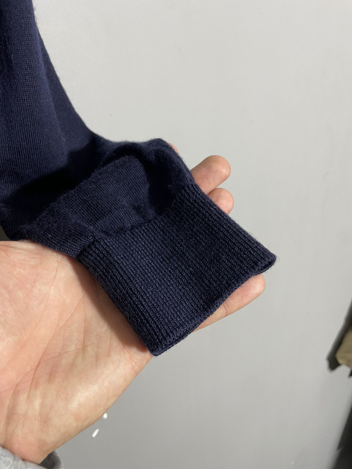 Lacoste × Vintage Lacoste Navy Blue Wool Cardigan size S Size US S / EU 44-46 / 1 - 7 Thumbnail