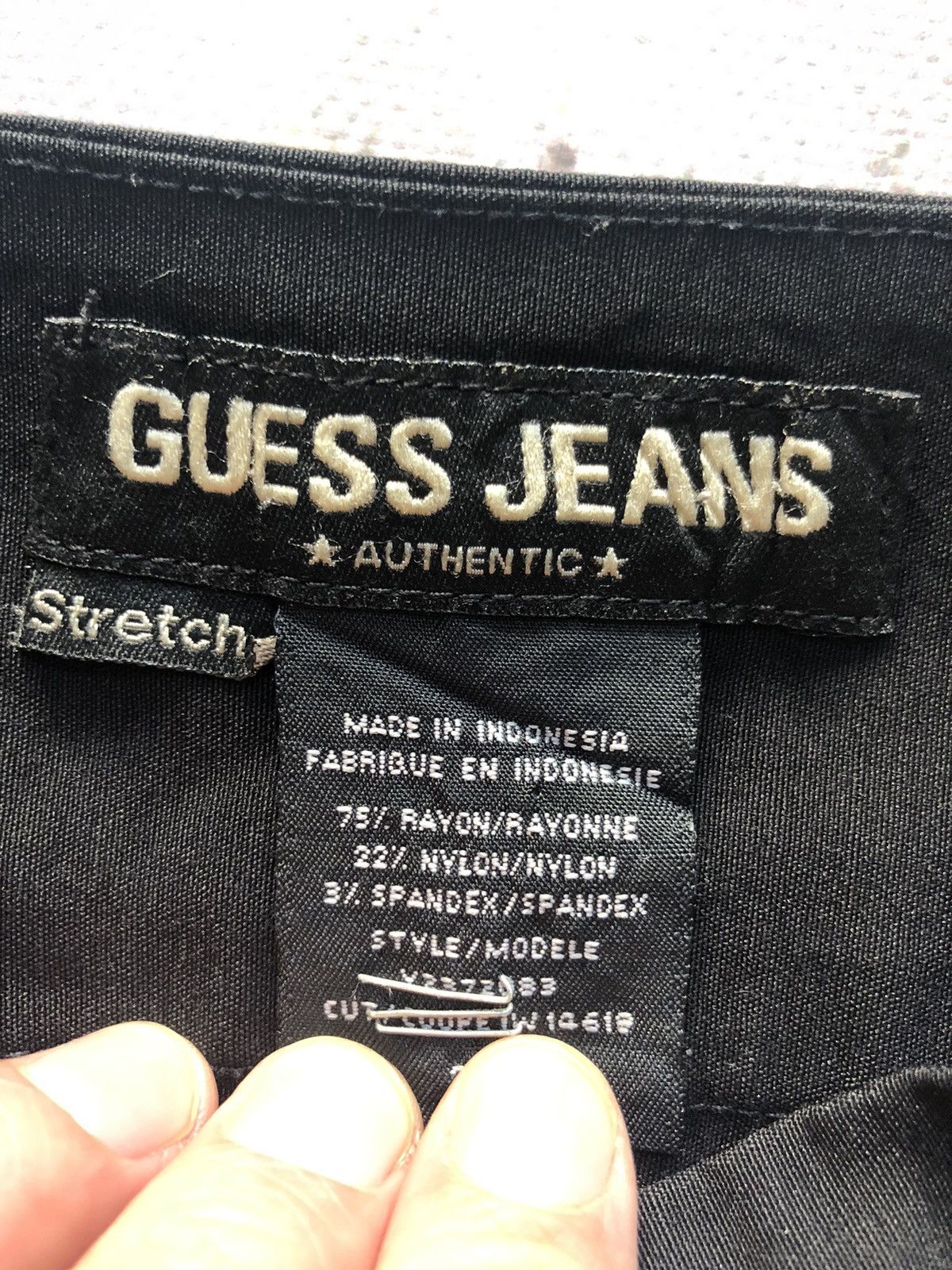 Guess Luxury sexy mob wife style Guess Pants y2k Size 28" / US 6 / IT 42 - 4 Thumbnail