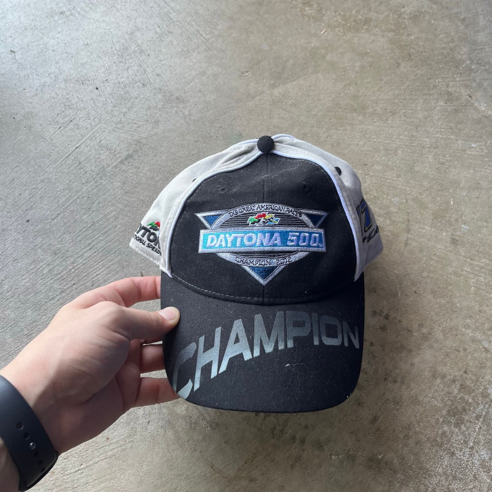 Vintage DAYTONA 500 CHAMPION HAT 2012 MOTORSPORT NWT SNABPACK CAP Size ONE SIZE - 1 Thumbnail