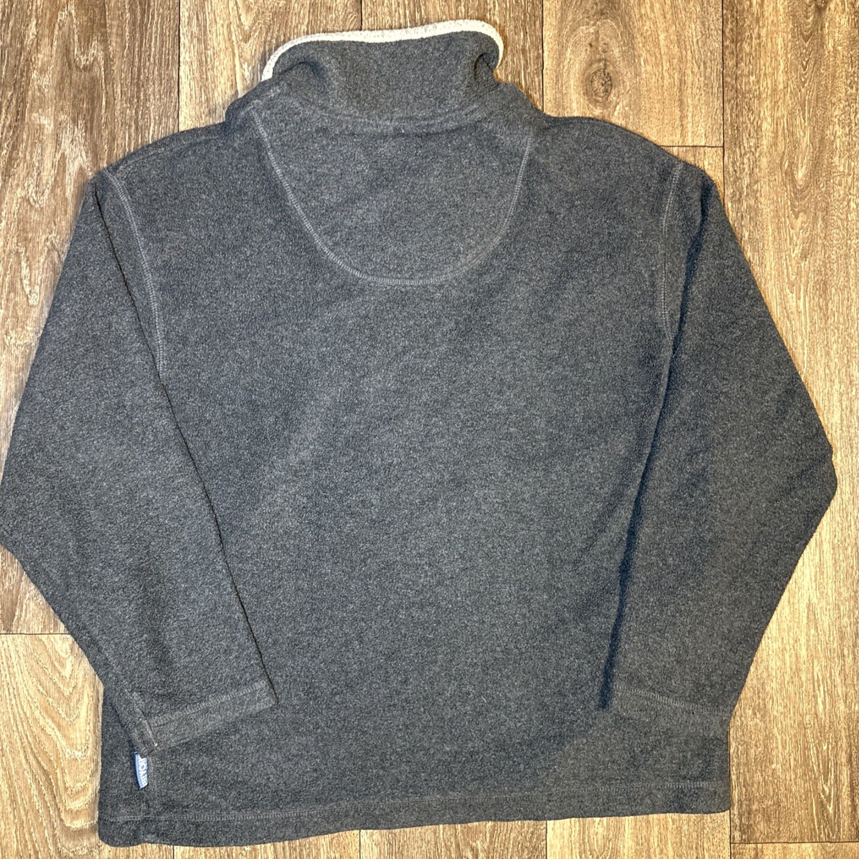 Disney VINTAGE Disney Eeyore True Blue Unit Embroidered Fleece Quarter Zip Sweatshirt M Gray Unisex Adults Woven? Size M / US 6-8 / IT 42-44 - 5 Thumbnail