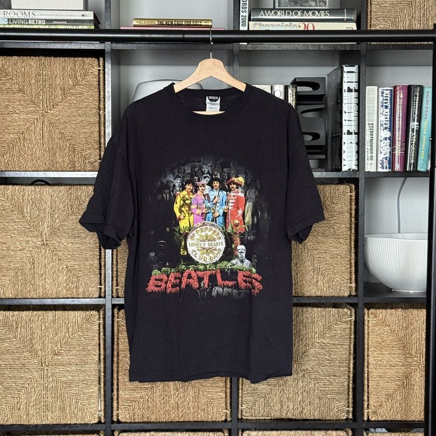 Vintage VINTAGE beatles tee Size US XL / EU 56 / 4 - 1 Thumbnail