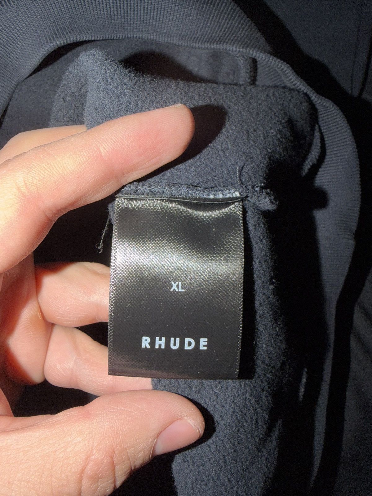 Rhude Rhude Navy Hoodie Town and Country Size US XL / EU 56 / 4 - 3 Thumbnail