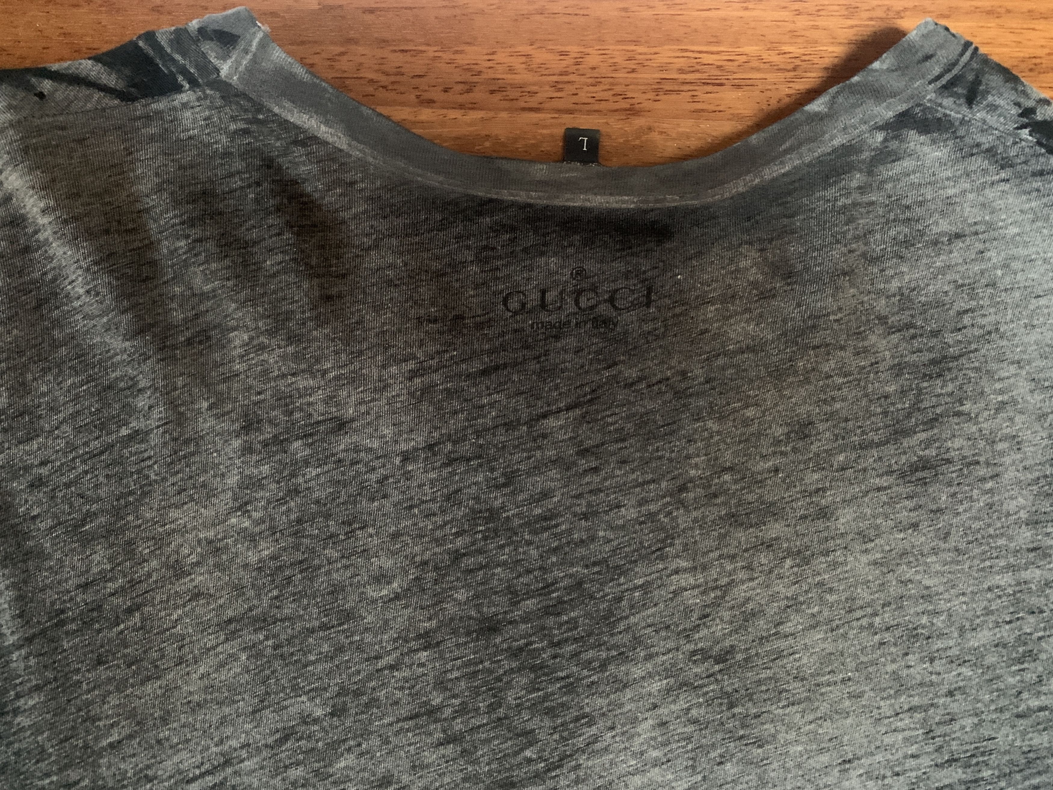 Gucci GUCCI T-SHIRT FLOWER DESIGNS Size US L / EU 52-54 / 3 - 15 Thumbnail