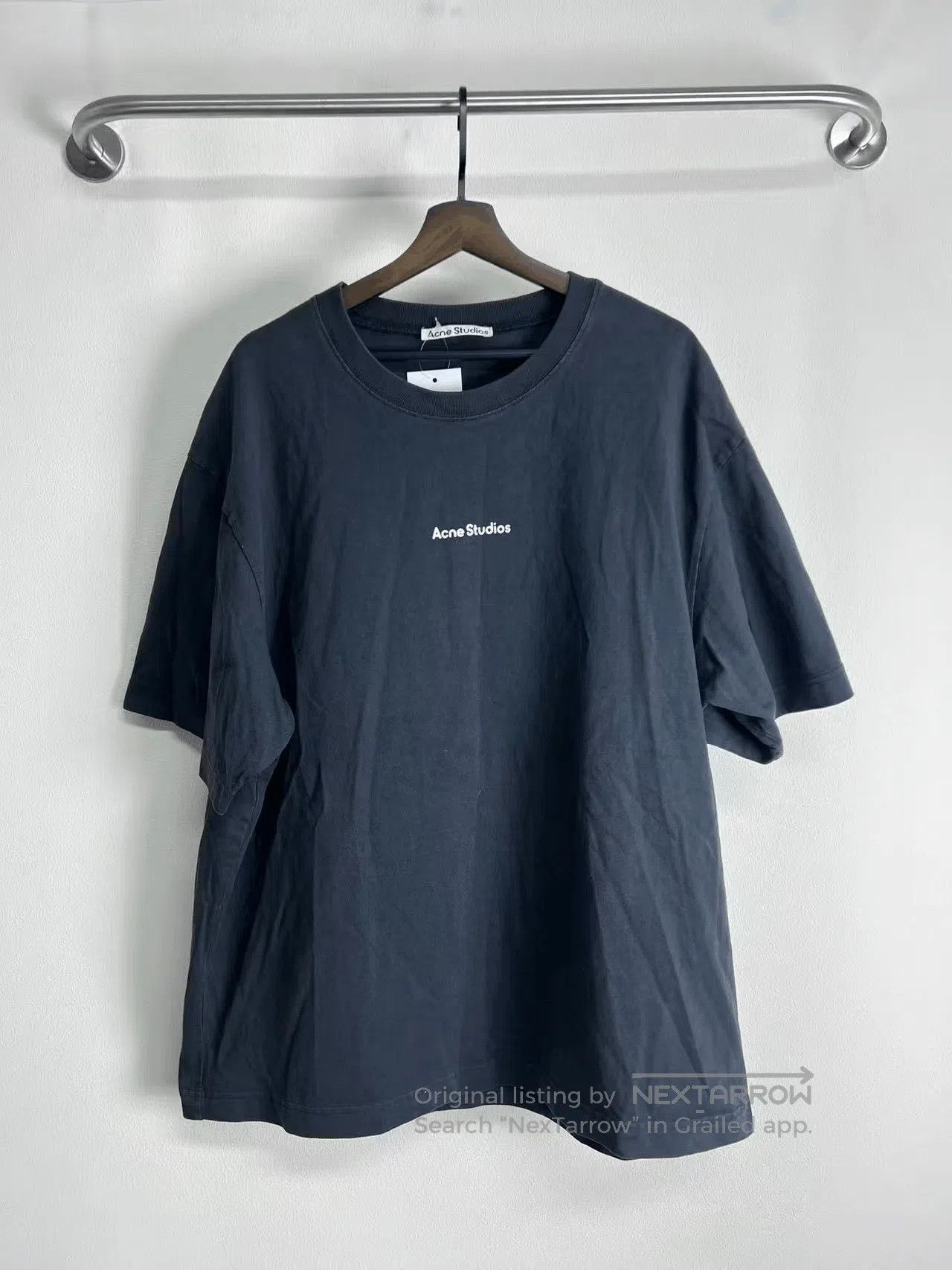 Acne Studios Acne Studios Logo Black Short Sleeve. Size US XXL / EU 58 / 5 - 1 Thumbnail