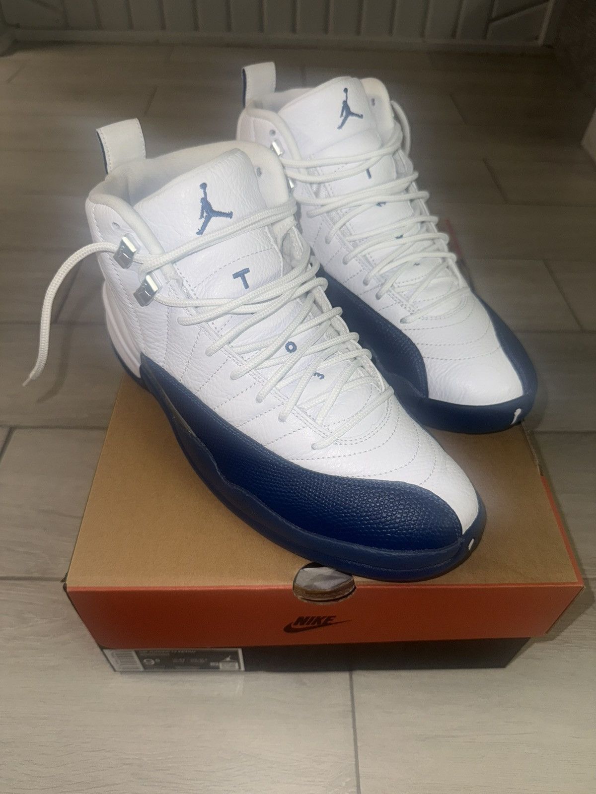 Jordan Brand Jordan 12 Retro French Blue Size US 9.5 / EU 42-43 - 1 Thumbnail
