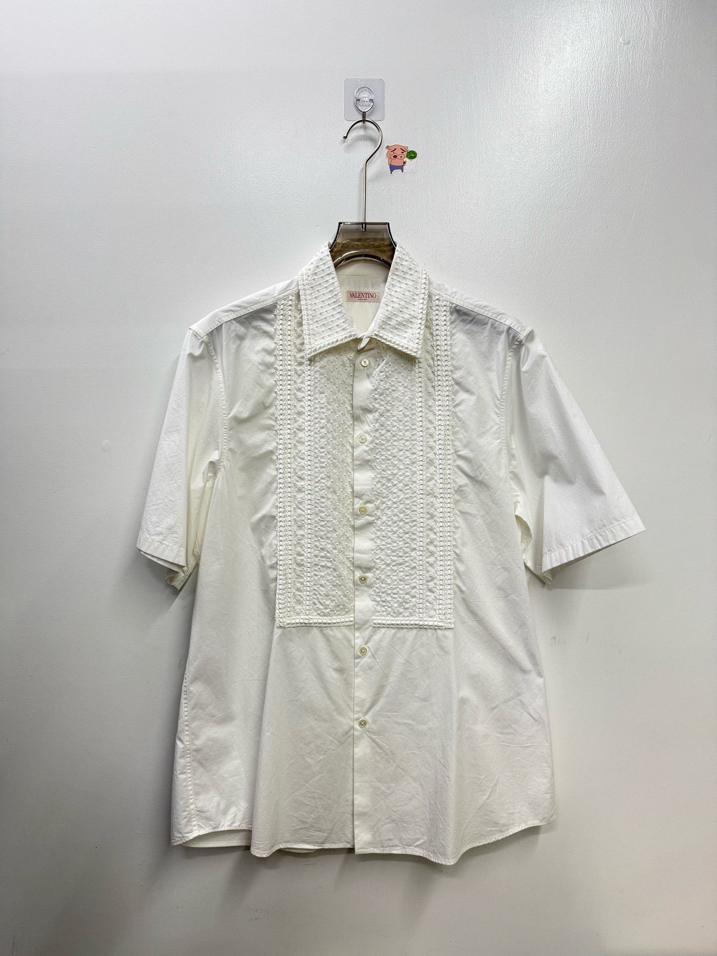 Valentino Valentino Embroidered Shirt 39 Men Size US M / EU 48-50 / 2 - 1 Thumbnail