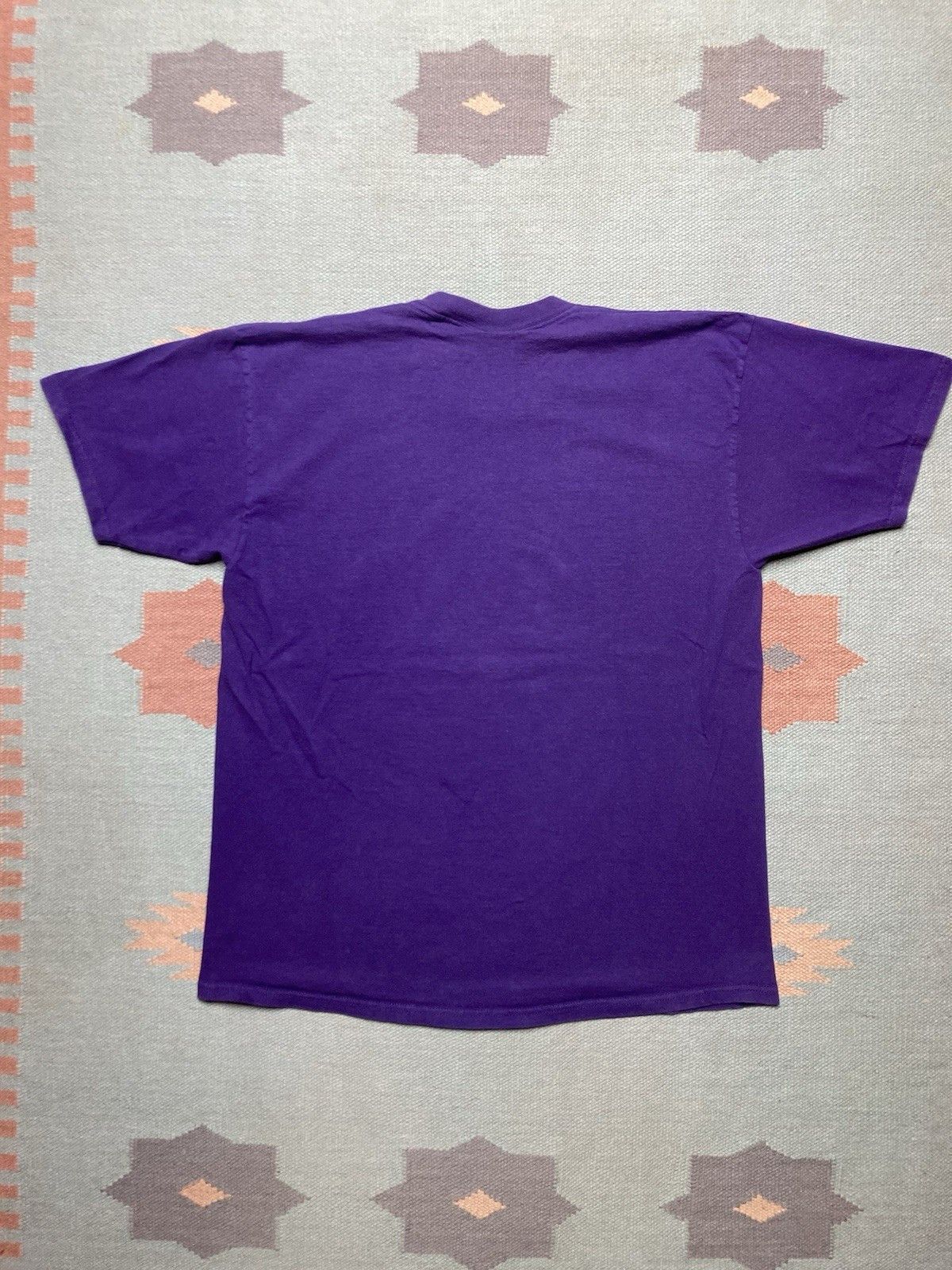 Lee × Vintage Vtg 90s blank t shirt dark purple lee total cotton USA XL Size US XL / EU 56 / 4 - 6 Thumbnail