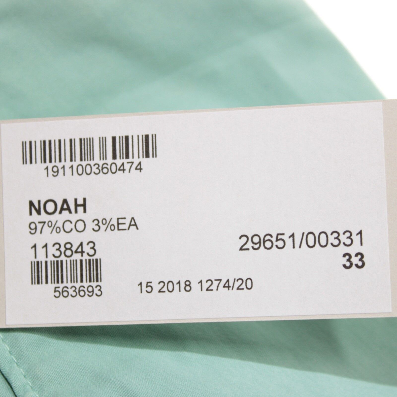 Zanella Zanella New with tags Chino Size 33 US In Green Size US 33 - 4 Thumbnail