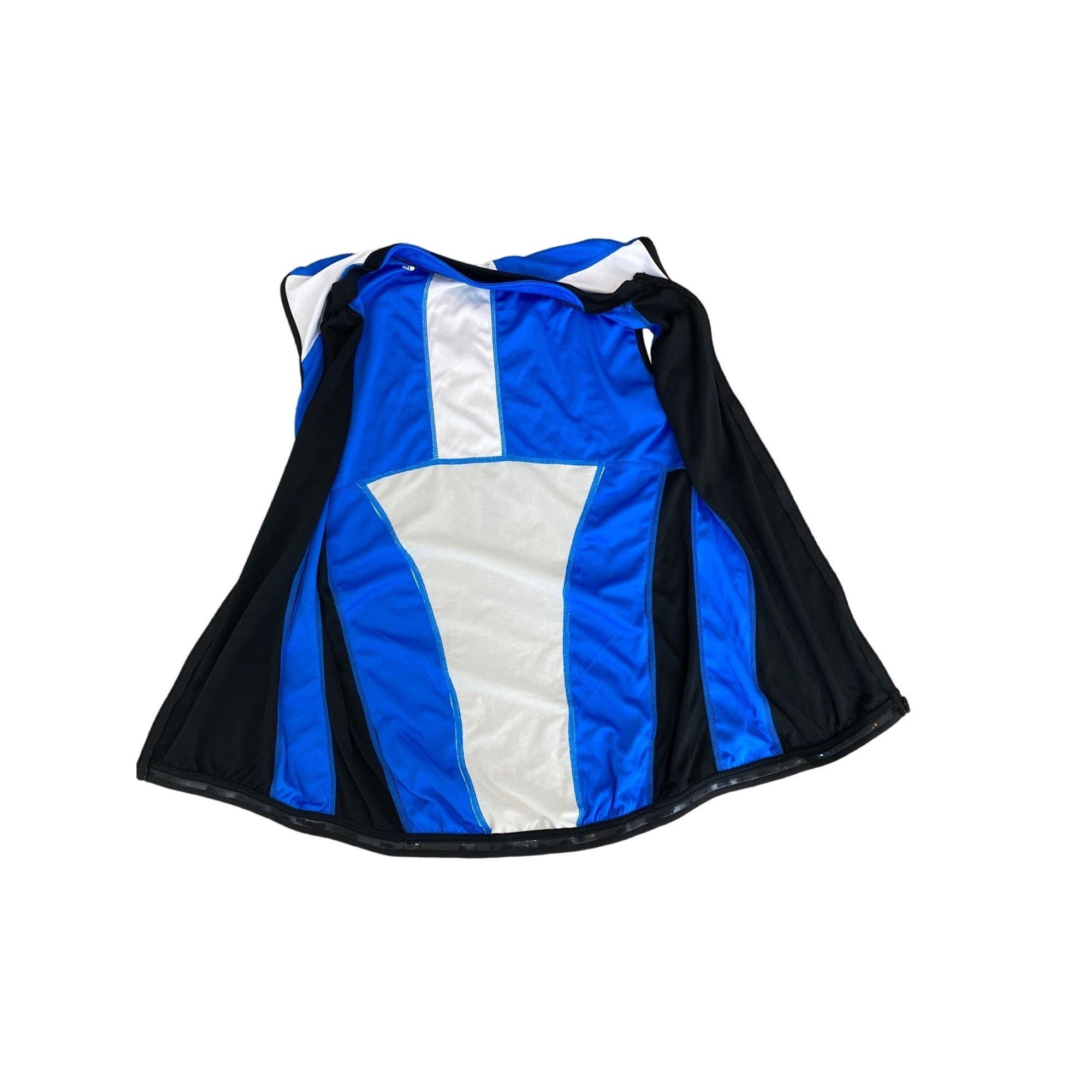 Other KONA MEN'S ROYAL BLUE/BLACK FULL ZIP SLEEVELESS CYCLING JERS Size US XL / EU 56 / 4 - 3 Thumbnail