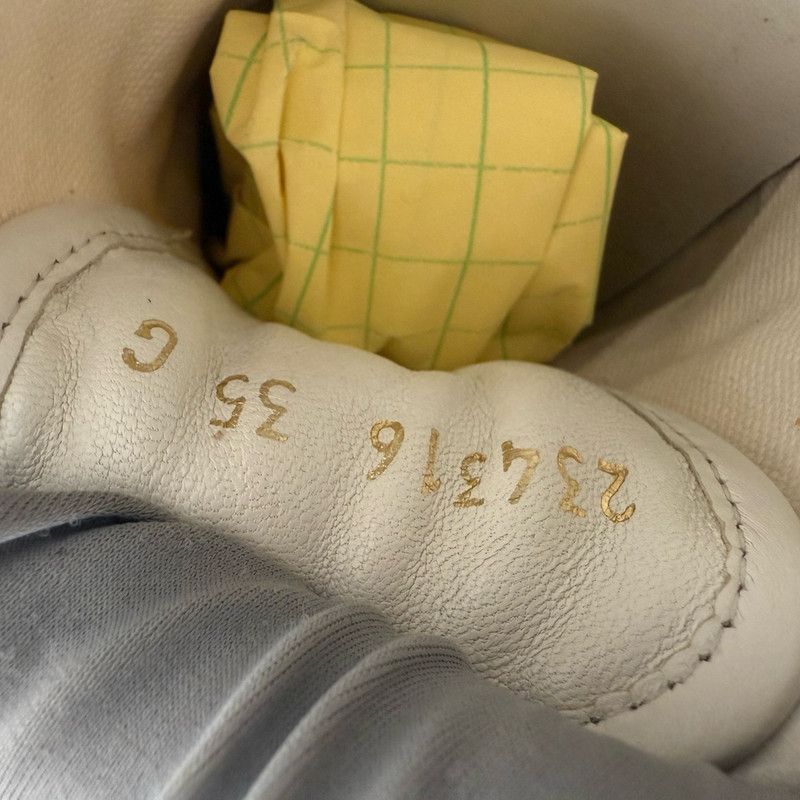 Gucci Gucci White Low-Top Lace-Up Casual Sneakers -2508 Size US 5.5 / EU 38 - 5 Thumbnail