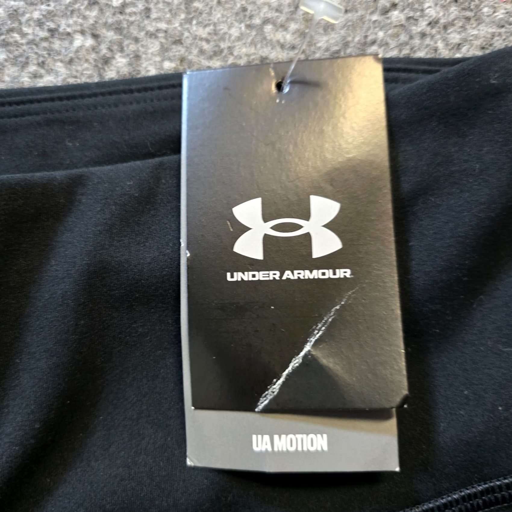Under Armour Under Armour Pants Womens Size Small Black Motion Ankle Legging Cropped Stretchy Size 28" / US 6 / IT 42 - 4 Thumbnail
