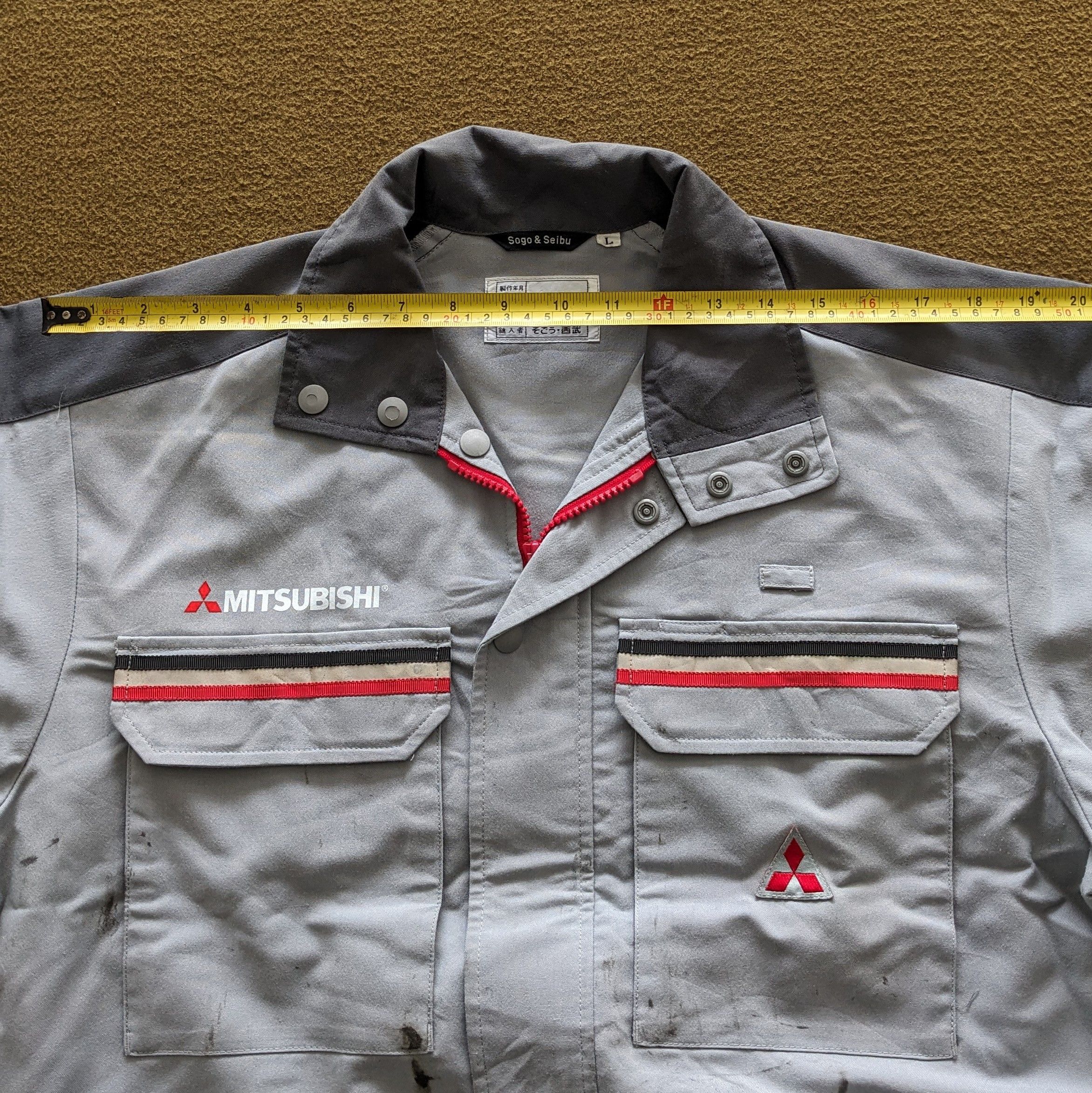 Vintage Vintage MITSUBISHI RALLI ART Japanese Racing Custom Jacket Size US L / EU 52-54 / 3 - 8 Thumbnail