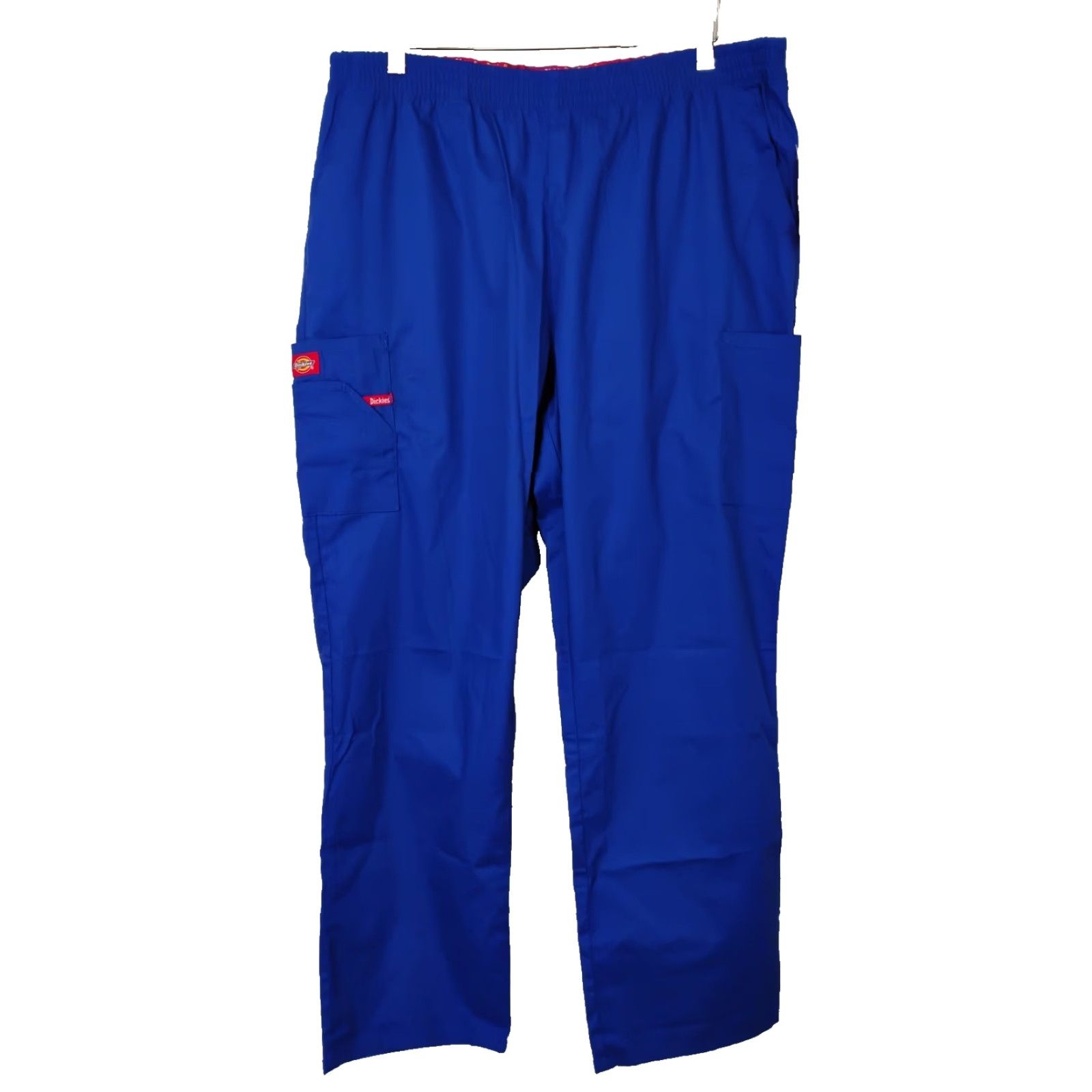 Dickies Dickies EDS Signature Scrub Cargo Pants Womens XL Blue 36x31 Elastic Waist Size 40" / US 18 - 2 Thumbnail