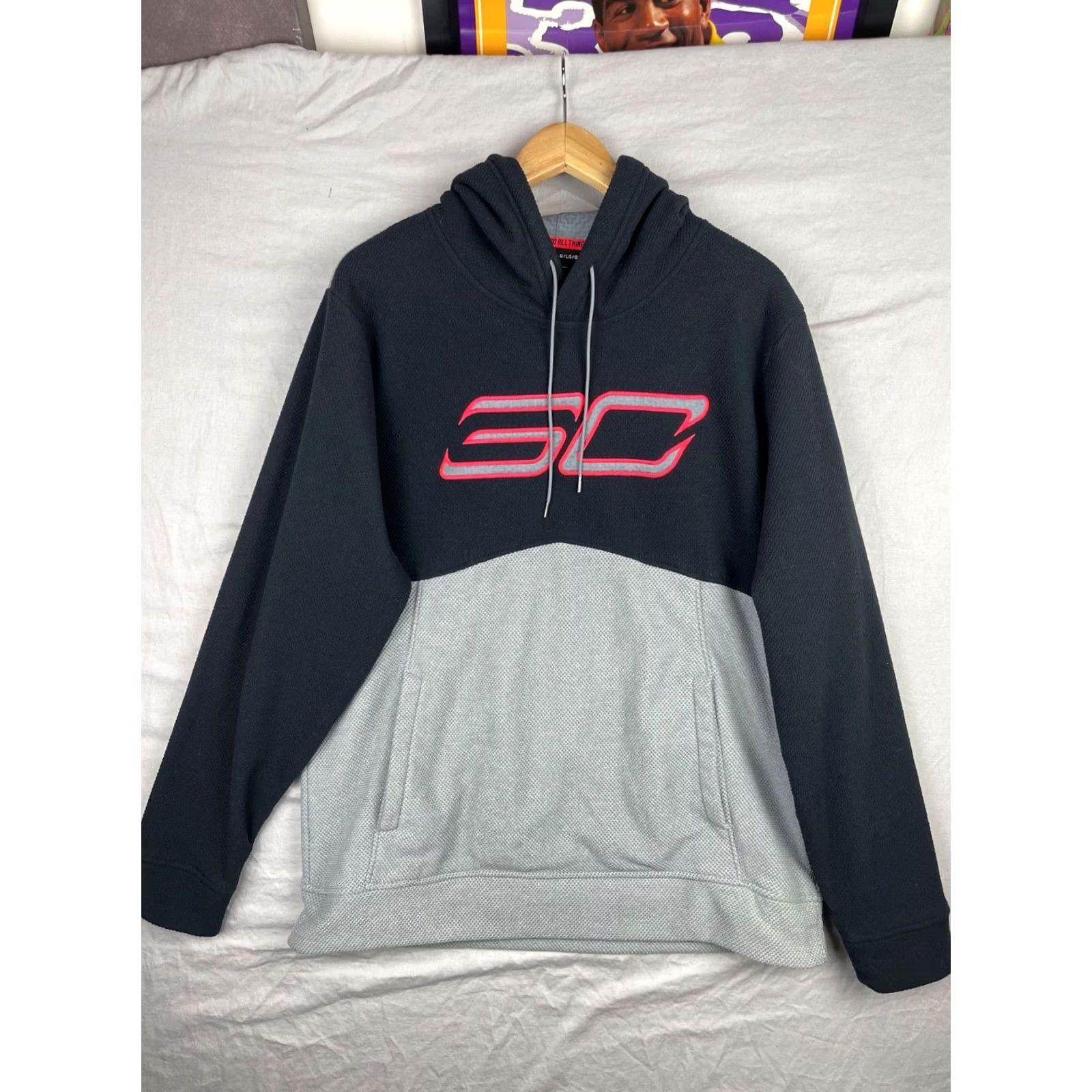 Under Armour Under Armour Hoodie Mens Large Gray Cotton Blend Fleece Embroidered Logo SC Sweater Sports Pullover Hooded Pockets Size US L / EU 52-54 / 3 - 2 Thumbnail