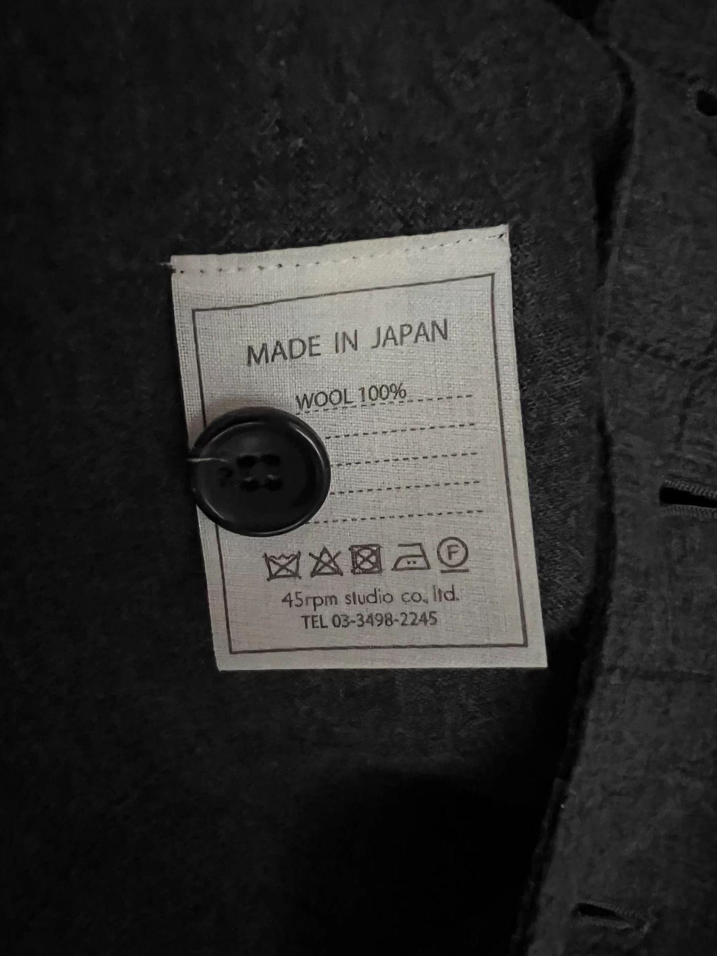 45rpm 45r women gray check wool blazer near new size 2 Size XS / US 0-2 / IT 36-38 - 7 Thumbnail