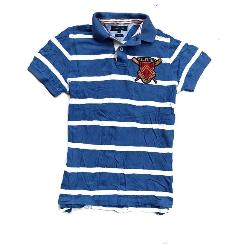 Tommy Hilfiger Tommy Hilfiger Blue Navy Stripe Size Small Slimfit Size US M / EU 48-50 / 2 - 1 Thumbnail
