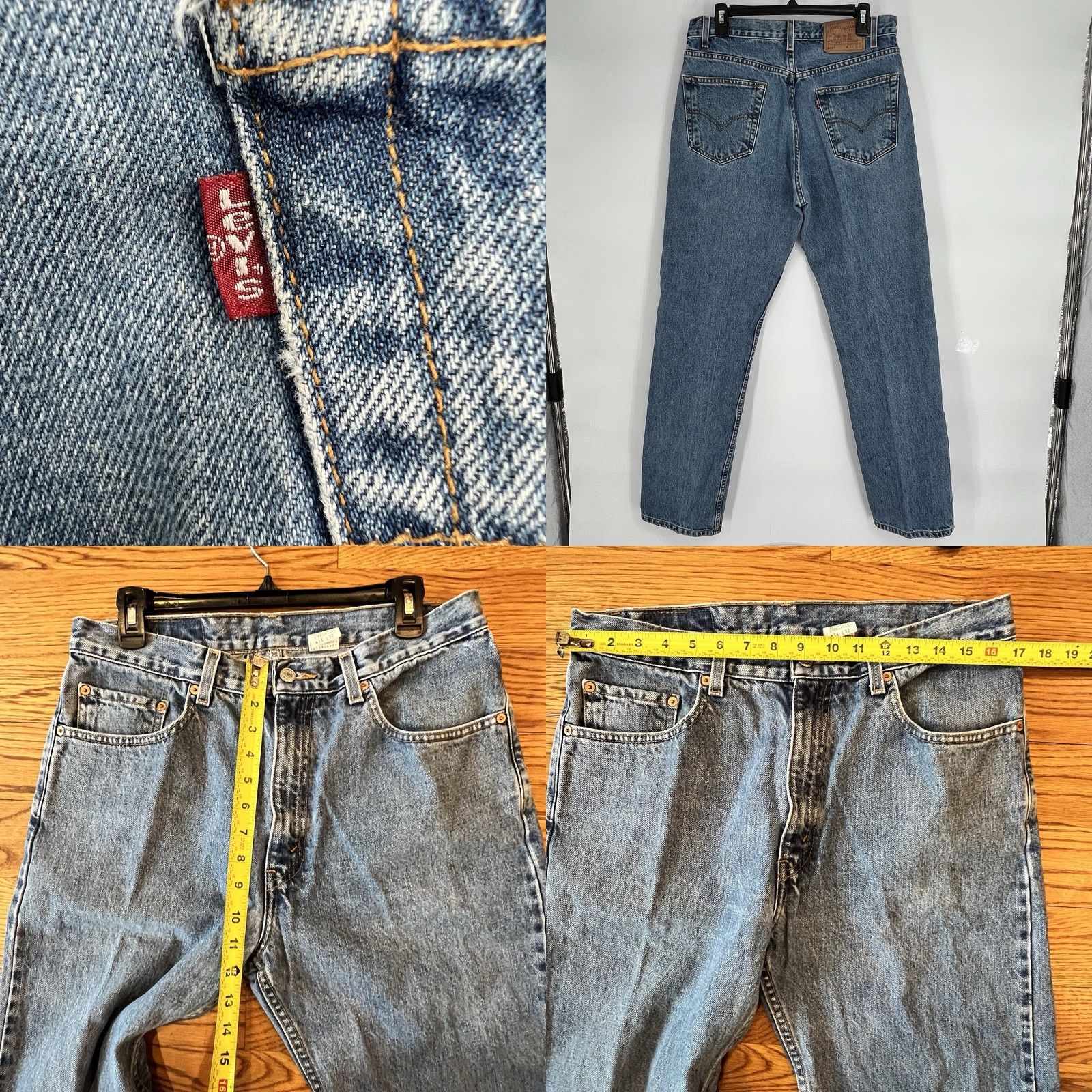 Levi's VINTAGE Levi's 505 Jeans Shirt? (Oops) Size US 34 / EU 50 - 8 Thumbnail