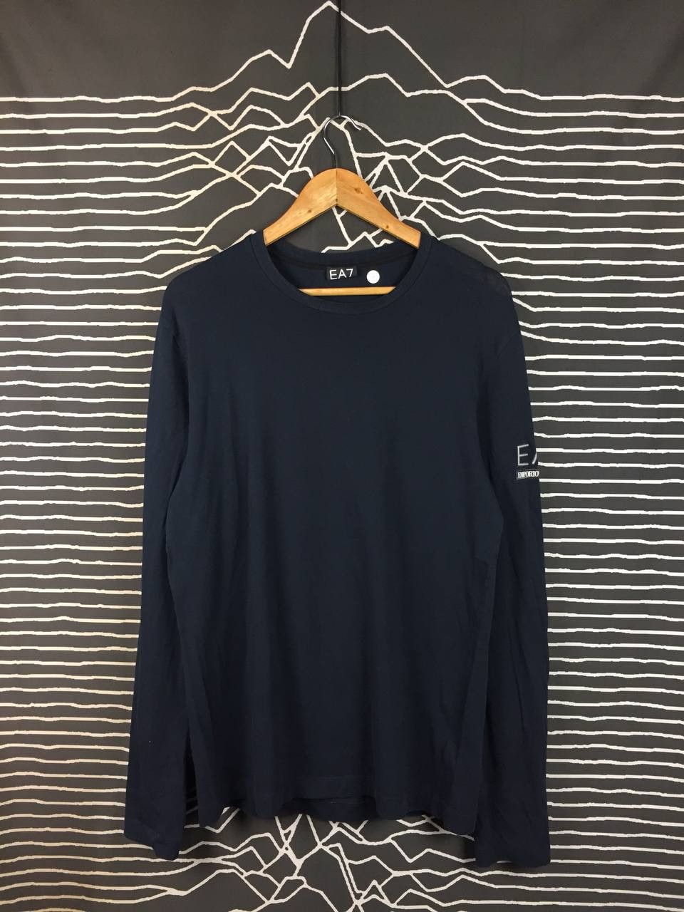 Emporio Armani Emporio Armani EA7 Stretch Cotton Long Sleeve Tee Size US L / EU 52-54 / 3 - 2 Thumbnail