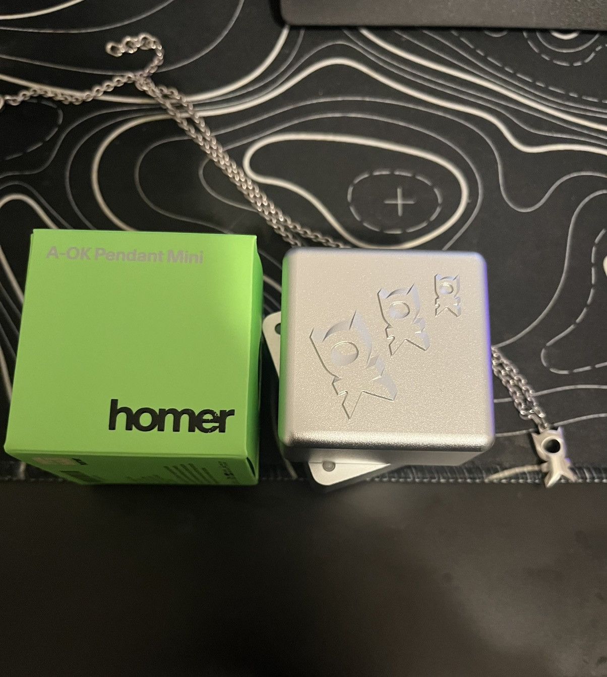 Rare Designer Y2K 1017 ALYX 9SM Transparent Chain Necklace