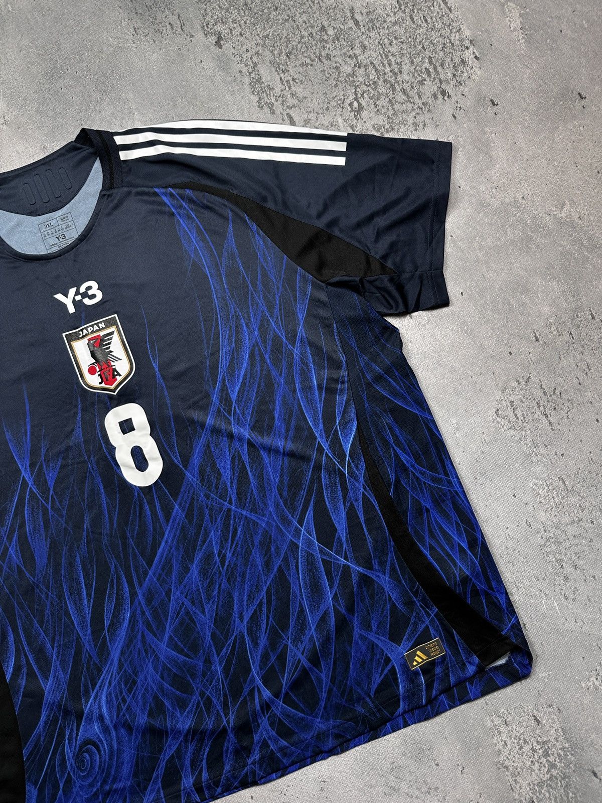 Adidas Japan Adidas Y-3 2024 Football Home Jersey #8 Minamino Size US XXL / EU 58 / 5 - 10 Thumbnail