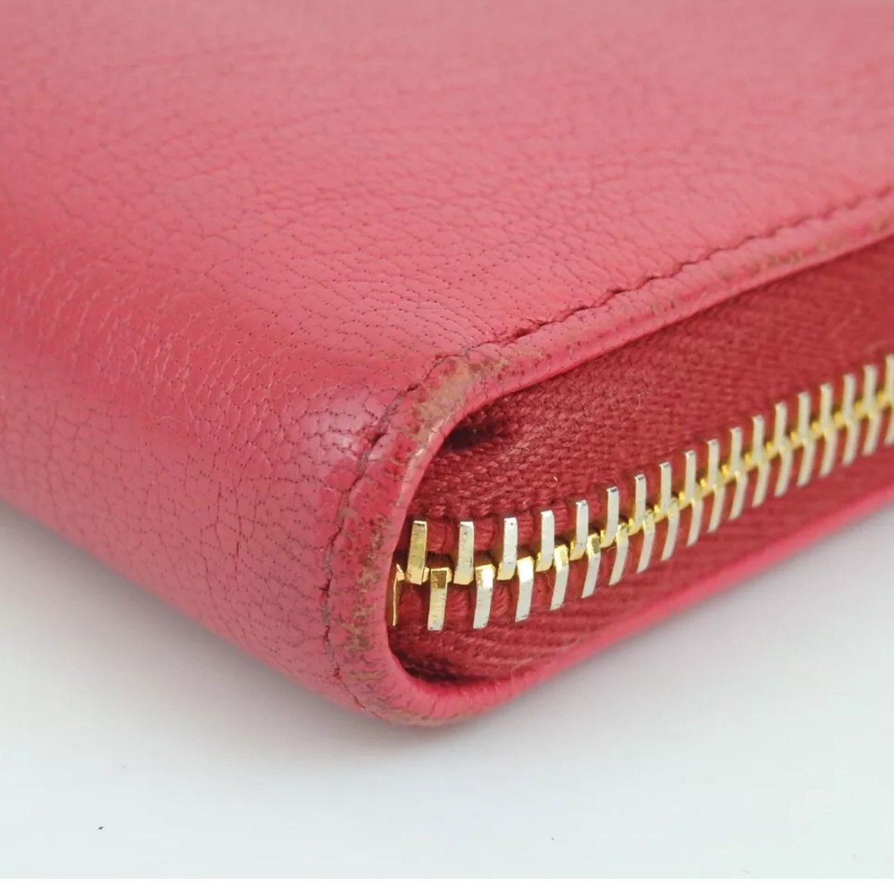 Miu Miu Authentic miu miu 5M0506 Zip around purse leather Size ONE SIZE - 6 Thumbnail