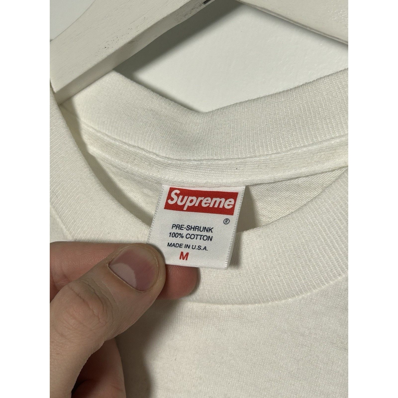 Supreme 10th Anniversary Kate Moss White Tee BRAND NEW
