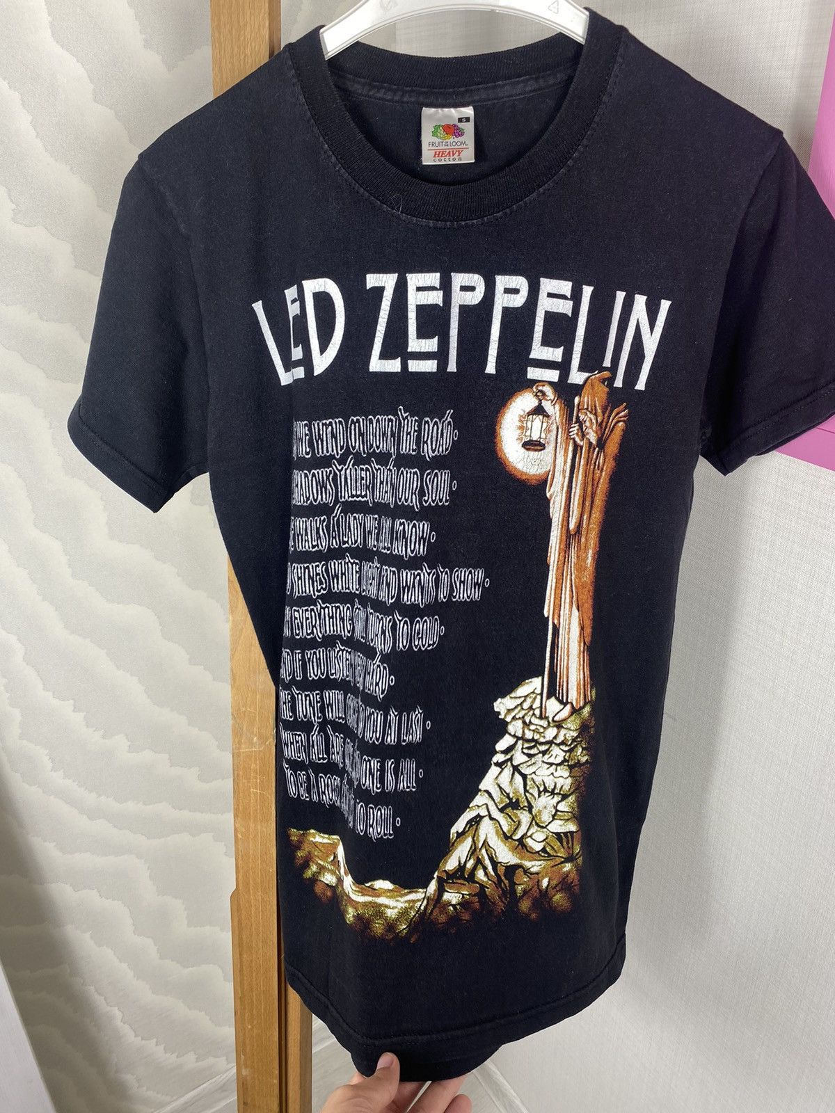 Band Tees × Led Zeppelin × Vintage Led Zeppelin Death T Shirt Size US S / EU 44-46 / 1 - 3 Thumbnail